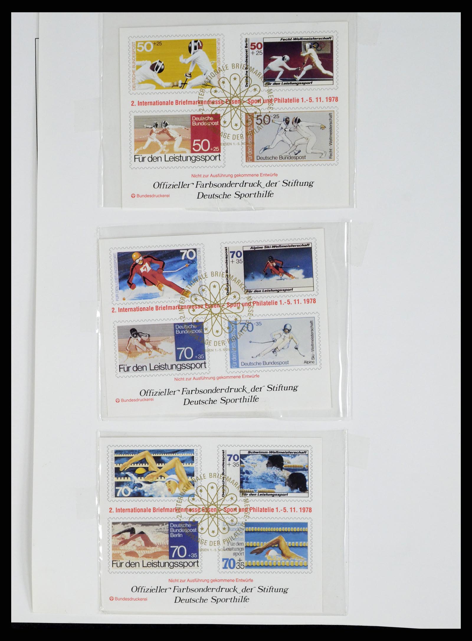 37848 076 - Stamp Collection 37848 Bundespost 1949-2021!