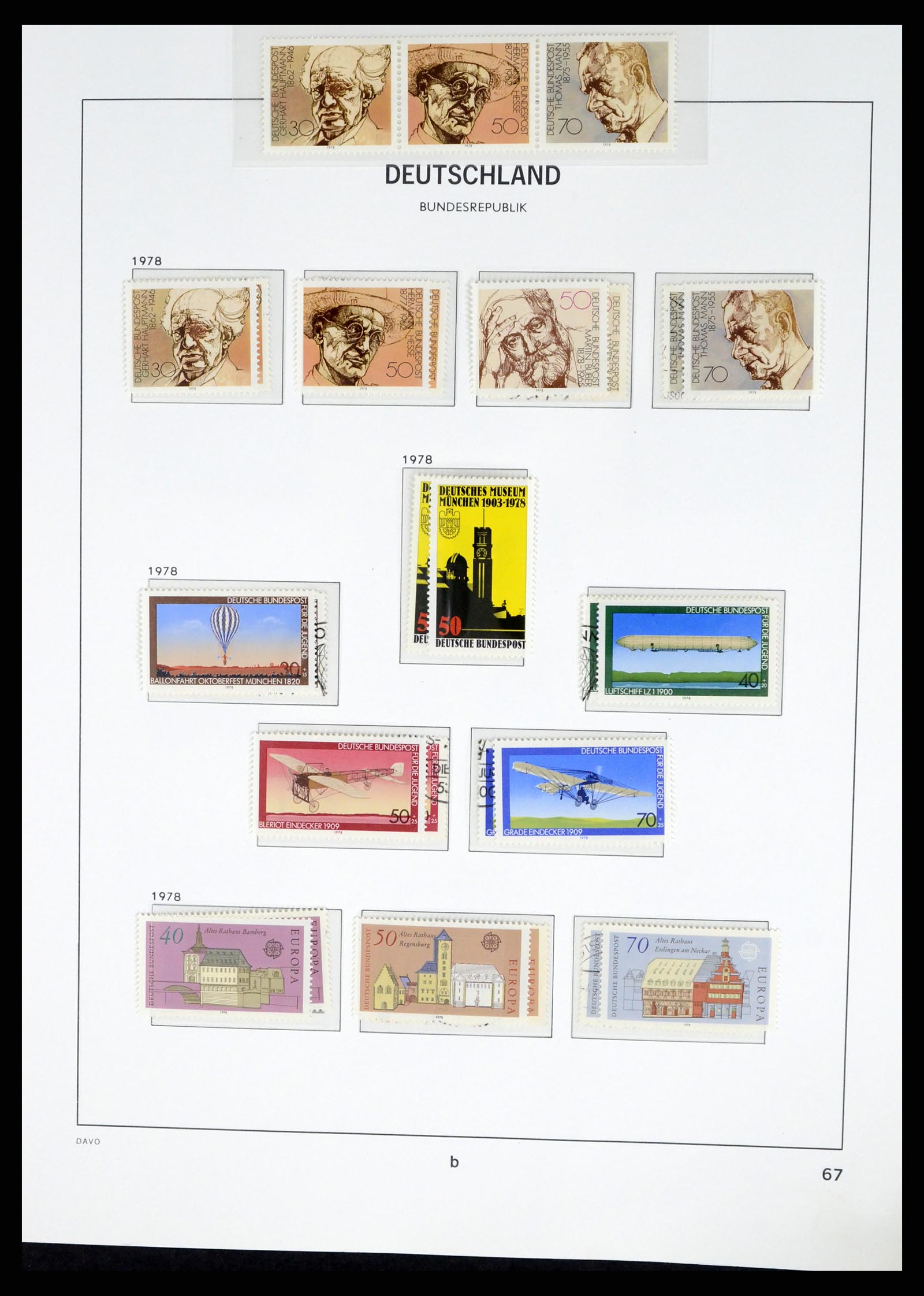 37848 077 - Stamp Collection 37848 Bundespost 1949-2021!