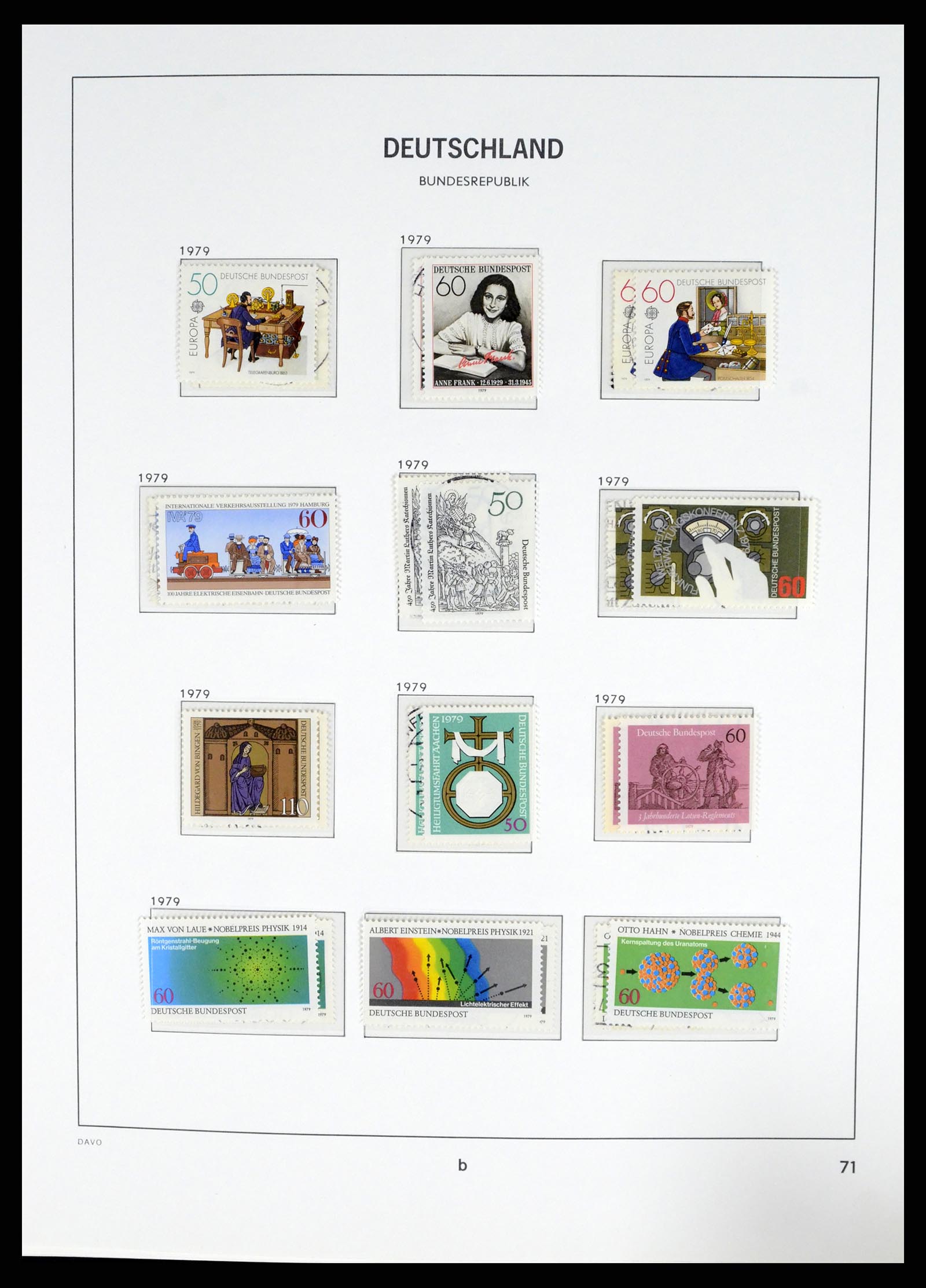 37848 083 - Stamp Collection 37848 Bundespost 1949-2021!