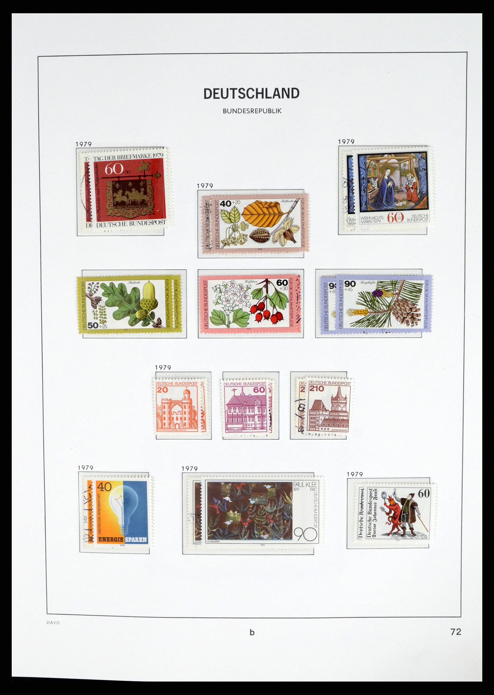 37848 084 - Stamp Collection 37848 Bundespost 1949-2021!