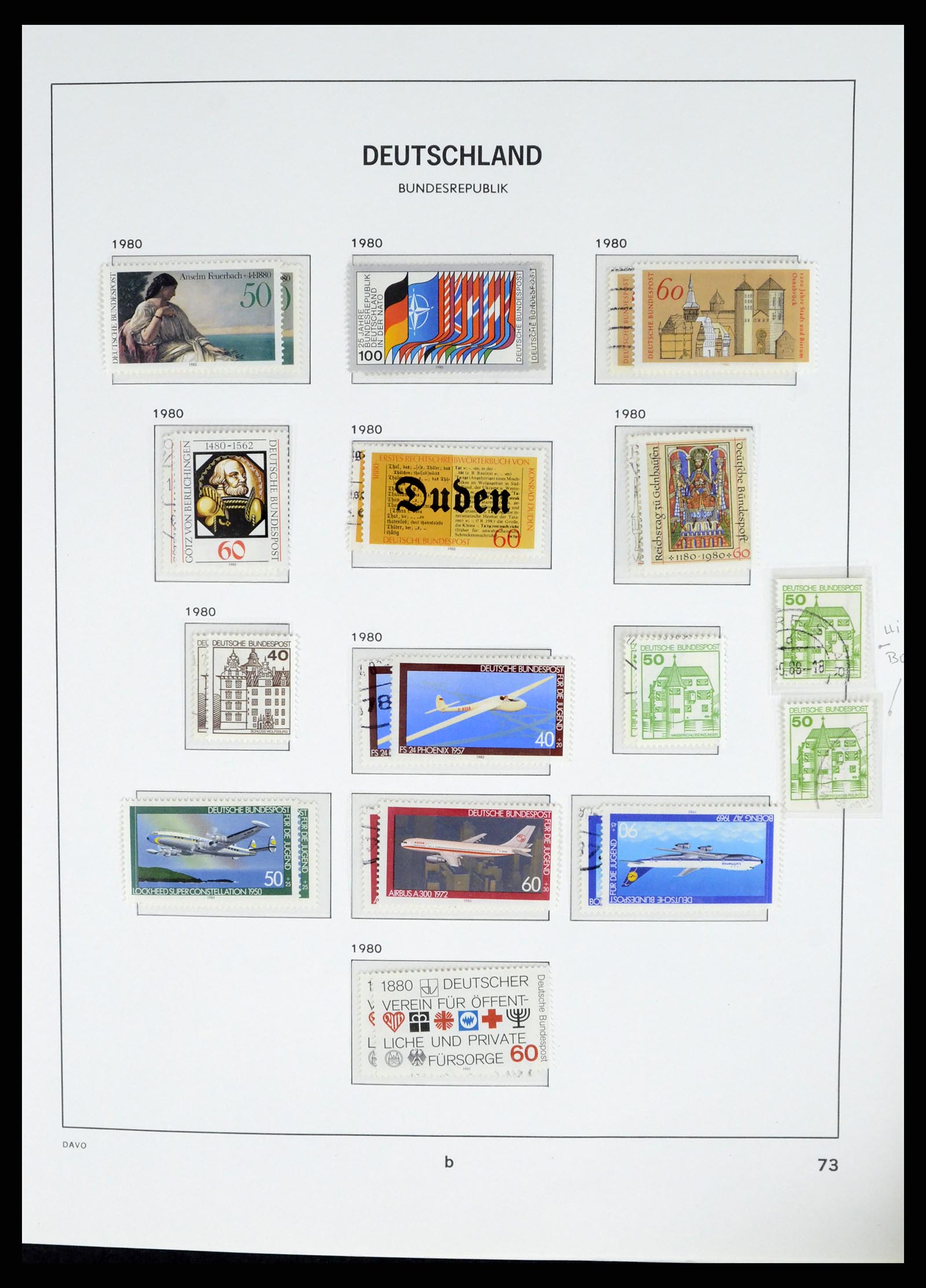 37848 086 - Stamp Collection 37848 Bundespost 1949-2021!