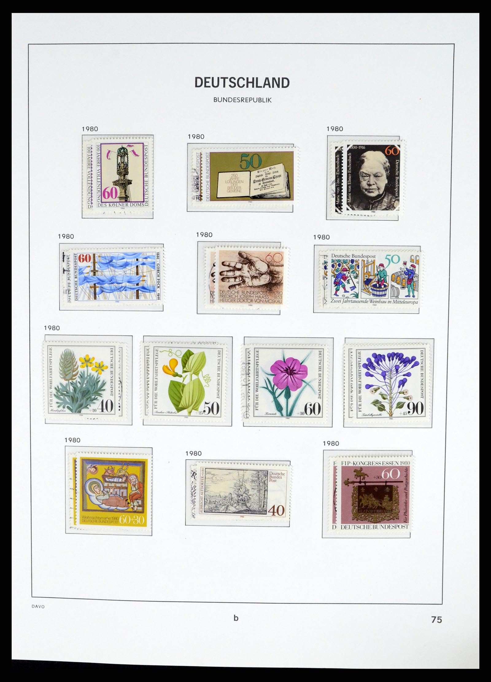 37848 089 - Stamp Collection 37848 Bundespost 1949-2021!