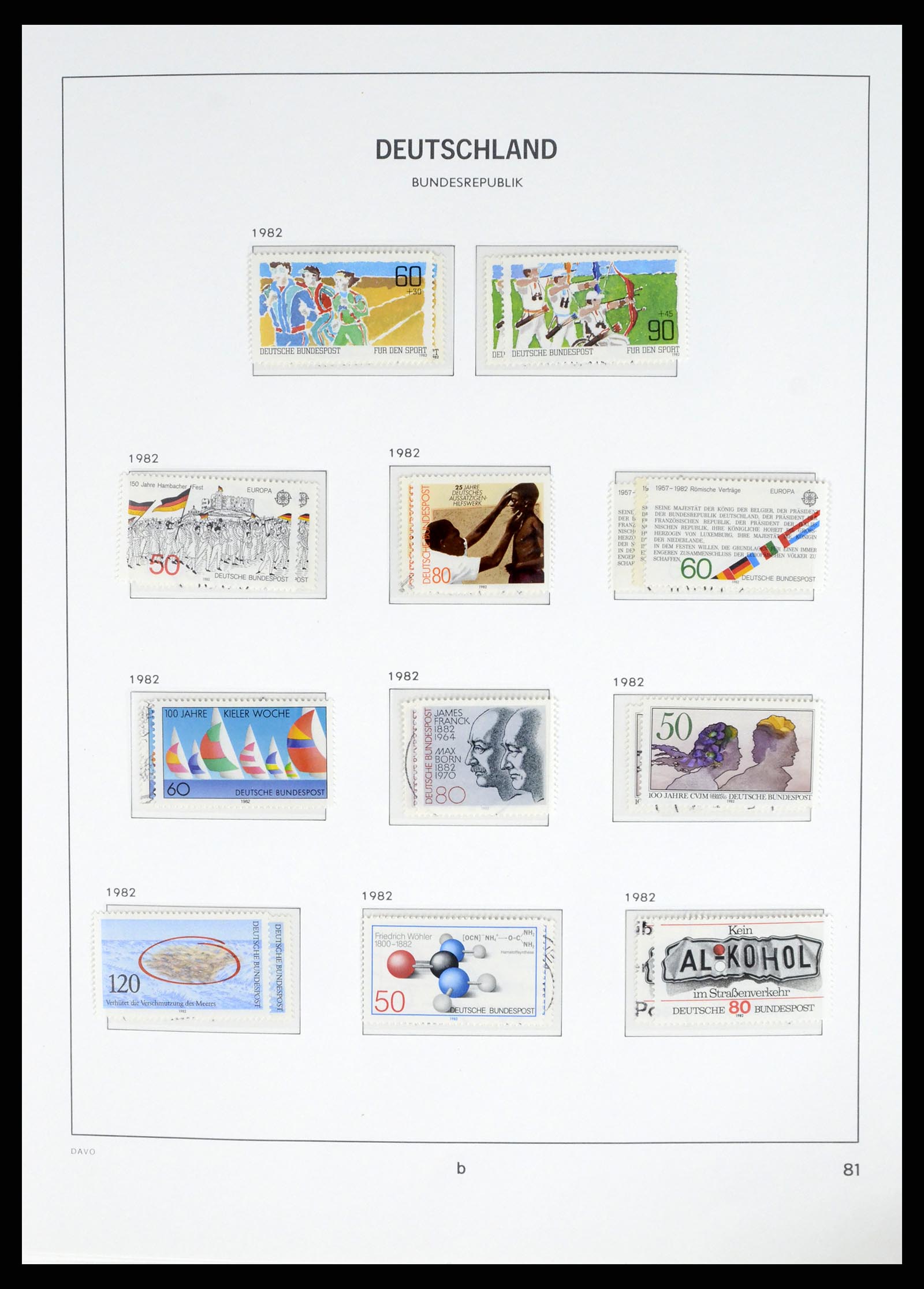 37848 096 - Stamp Collection 37848 Bundespost 1949-2021!