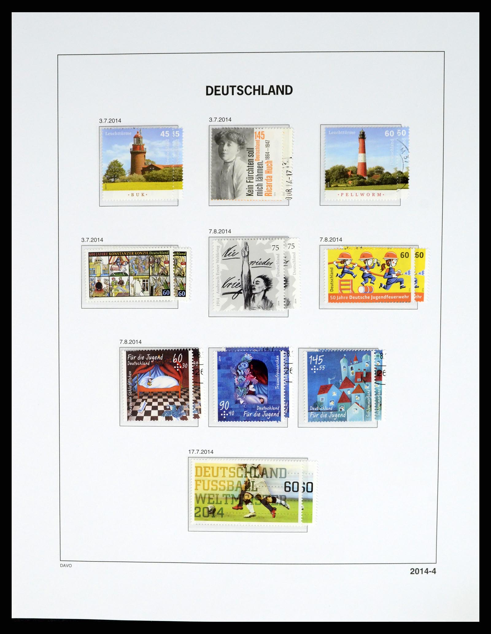 37848 341 - Stamp Collection 37848 Bundespost 1949-2021!