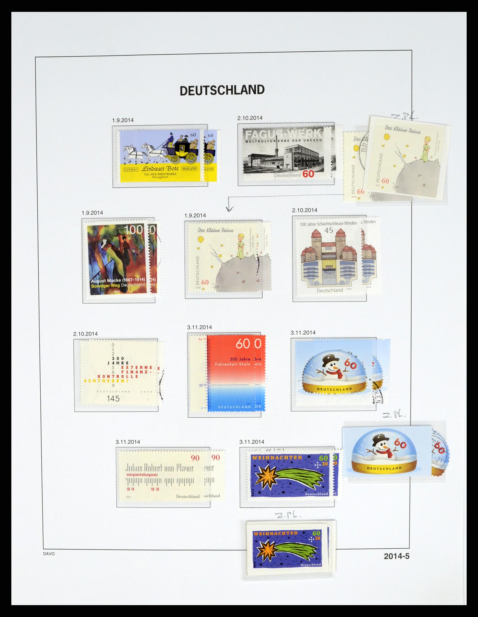 37848 342 - Stamp Collection 37848 Bundespost 1949-2021!