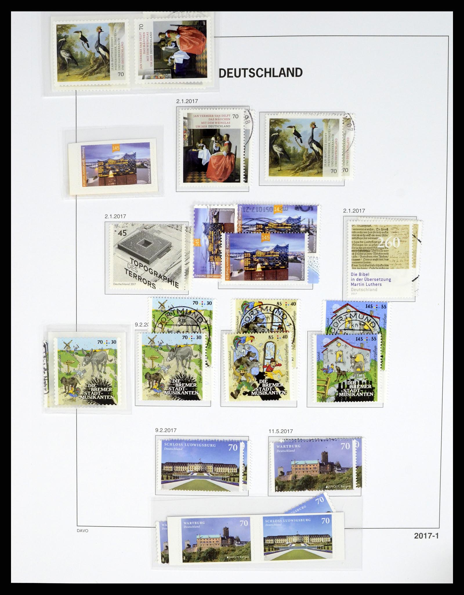 37848 358 - Stamp Collection 37848 Bundespost 1949-2021!