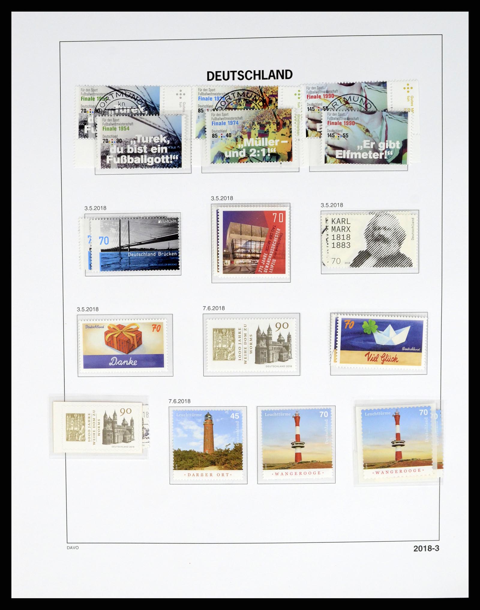 37848 366 - Stamp Collection 37848 Bundespost 1949-2021!