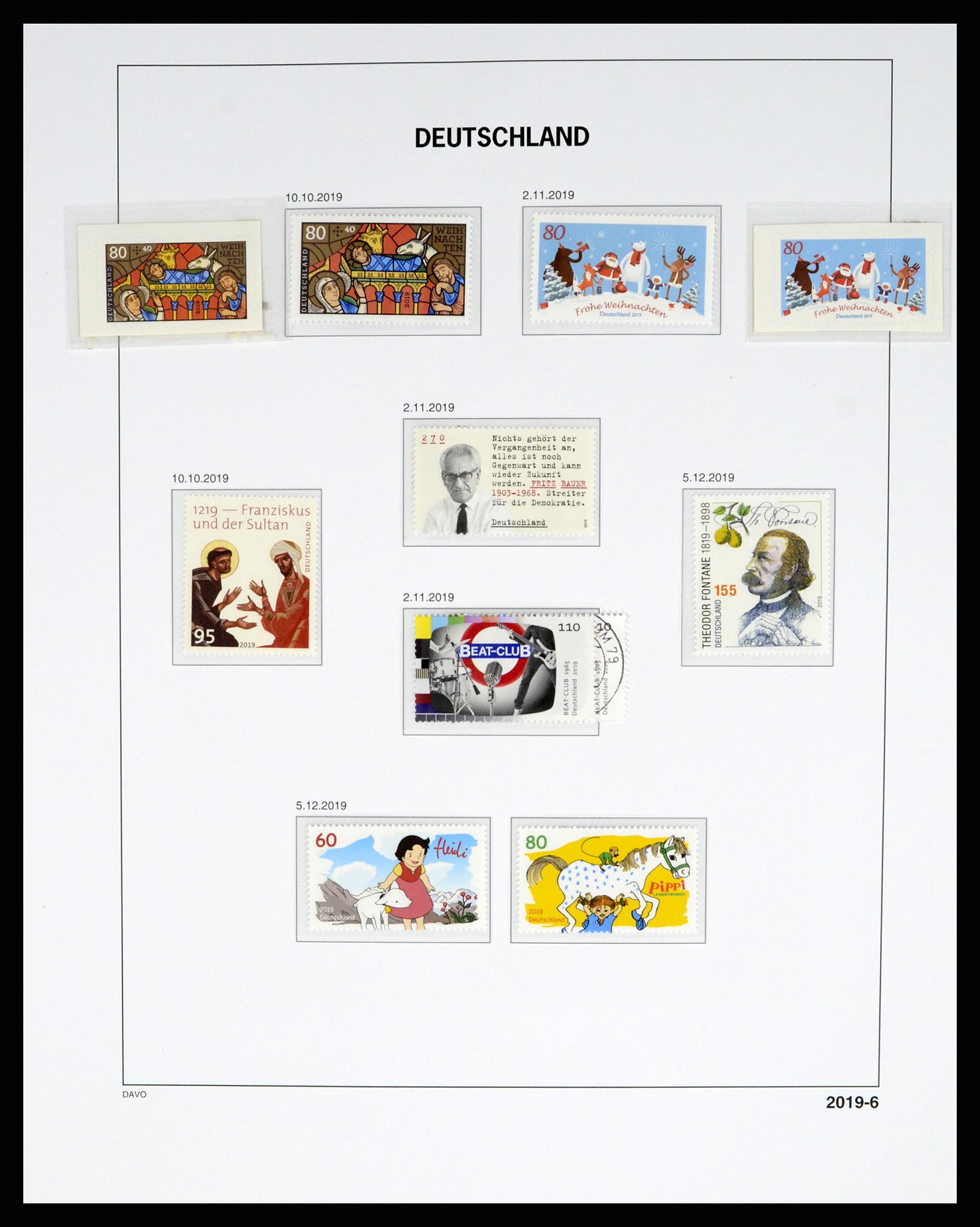 37848 377 - Stamp Collection 37848 Bundespost 1949-2021!