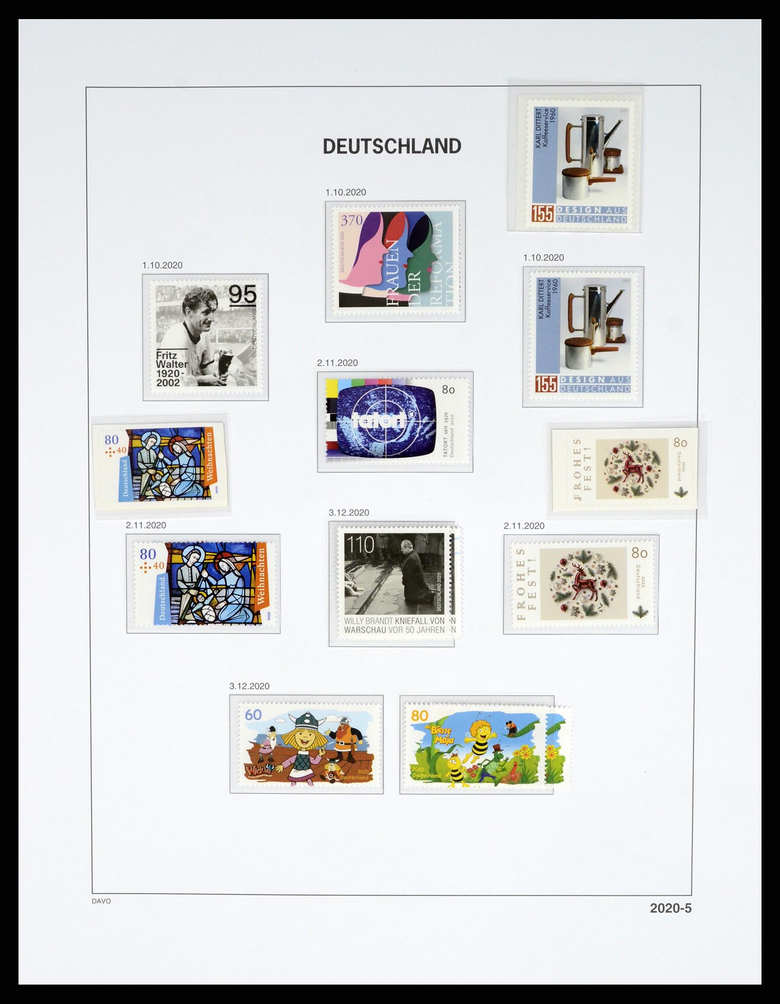 37848 383 - Stamp Collection 37848 Bundespost 1949-2021!