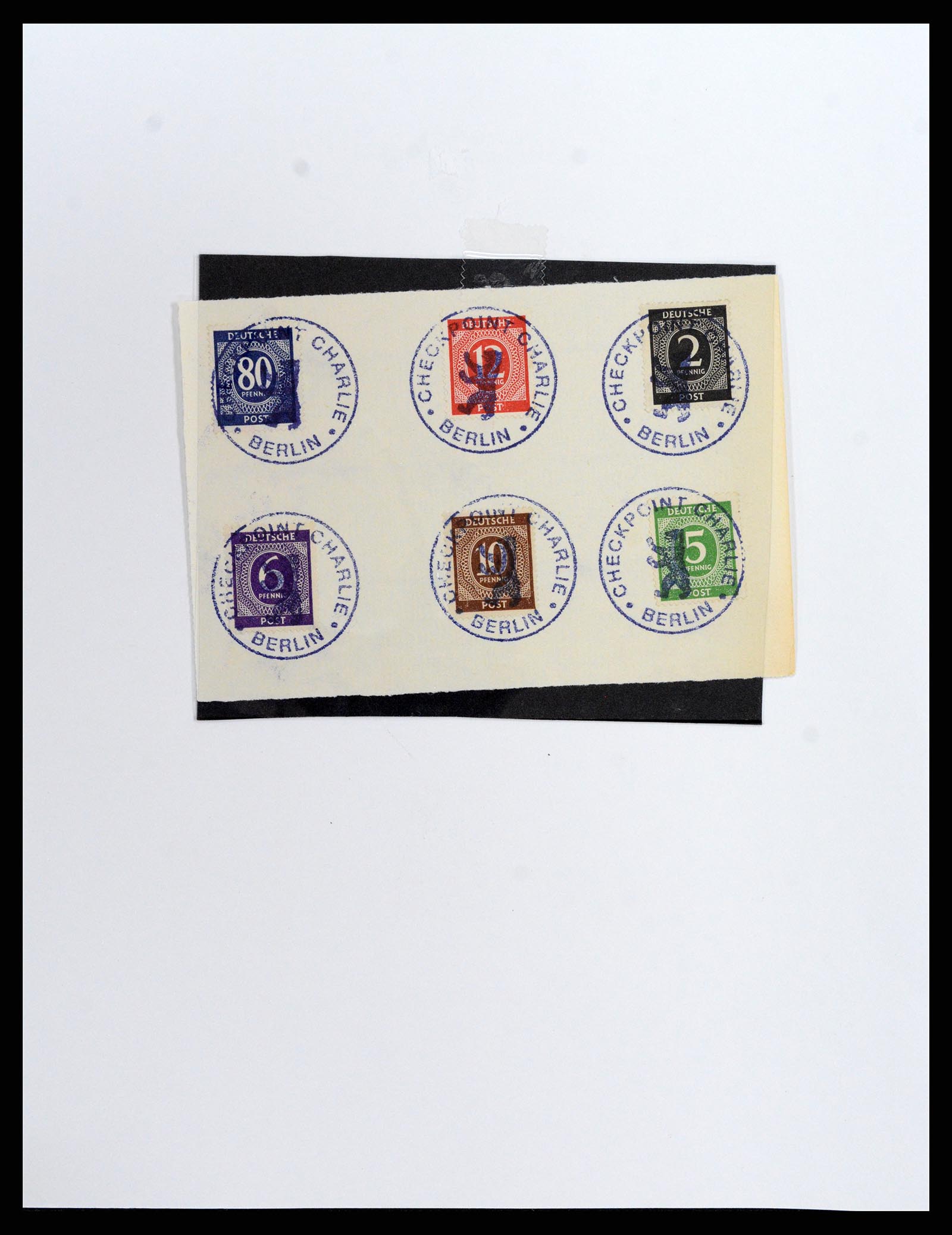 37849 001 - Postzegelverzameling 37849 Berlijn 1948-1990.