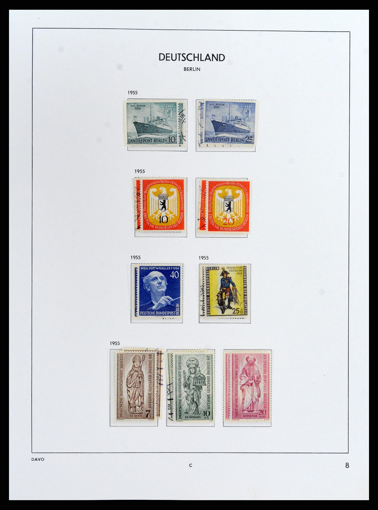 37849 013 - Postzegelverzameling 37849 Berlijn 1948-1990.