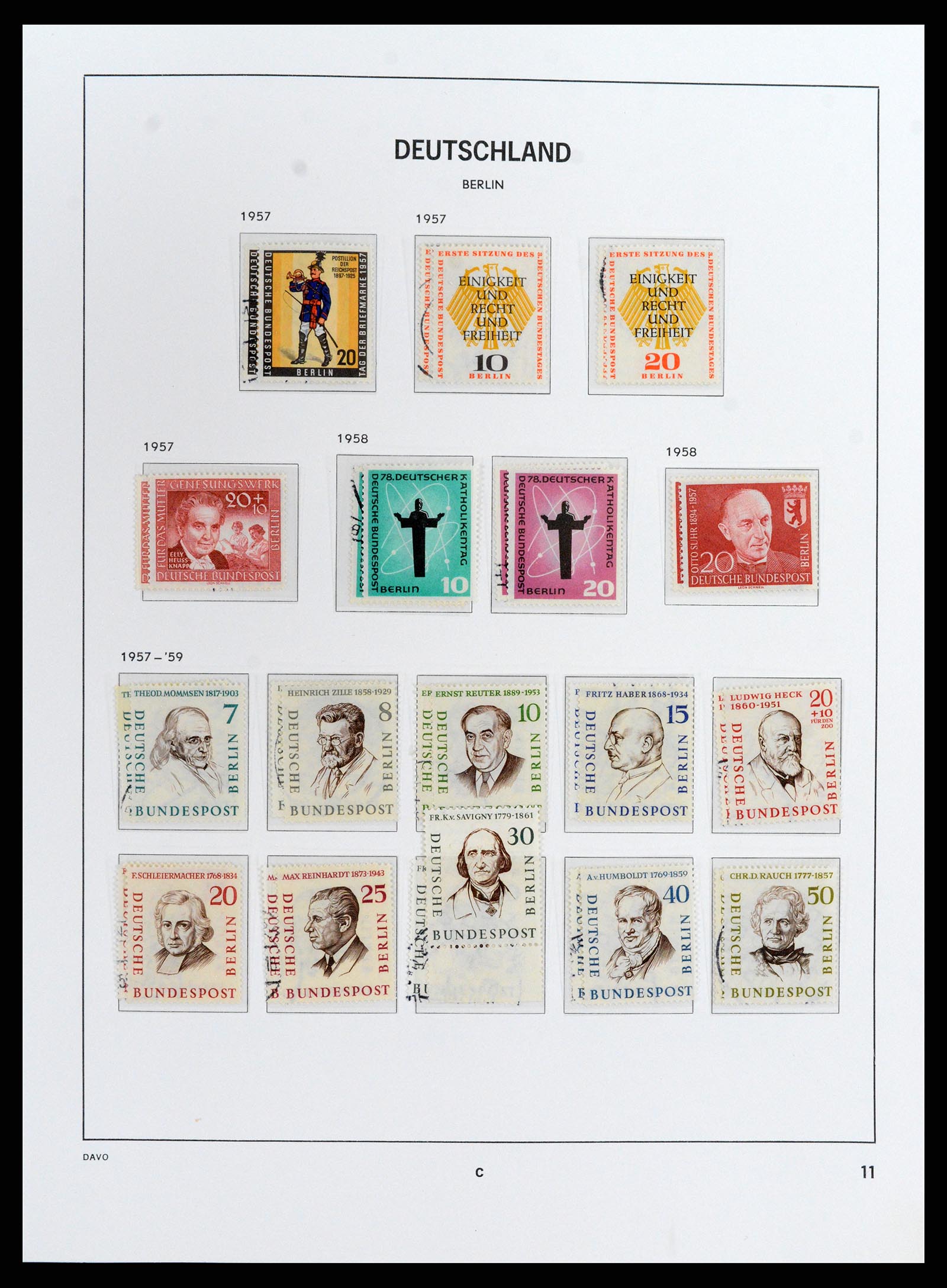 37849 016 - Postzegelverzameling 37849 Berlijn 1948-1990.