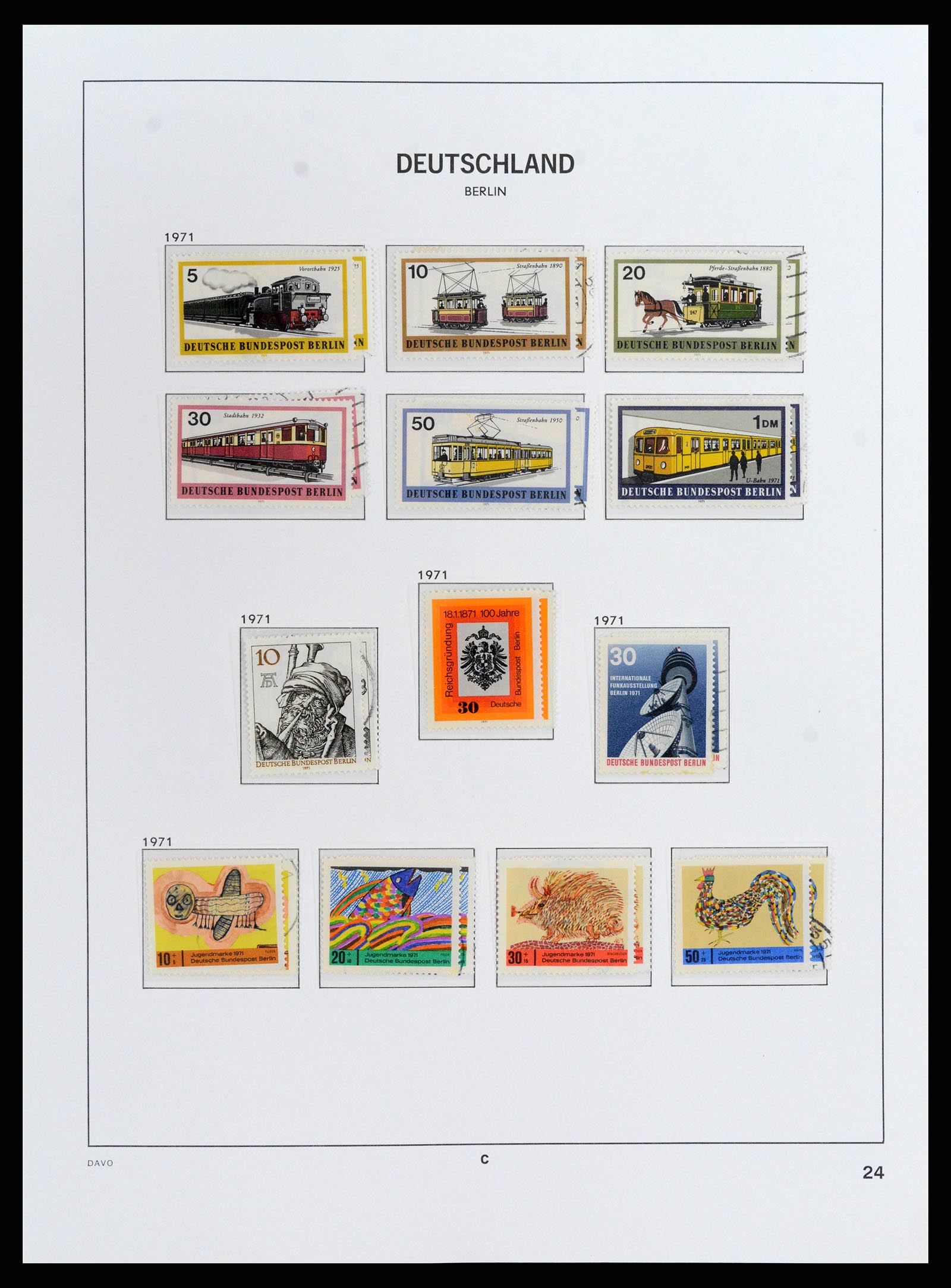37849 029 - Stamp Collection 37849 Berlin 1948-1990.