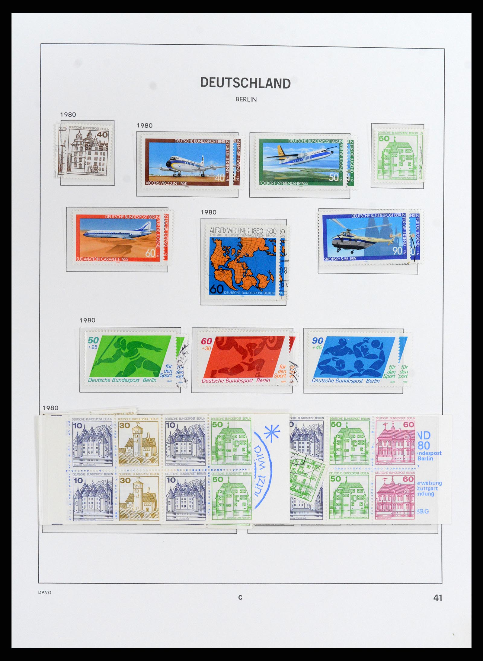 37849 047 - Stamp Collection 37849 Berlin 1948-1990.