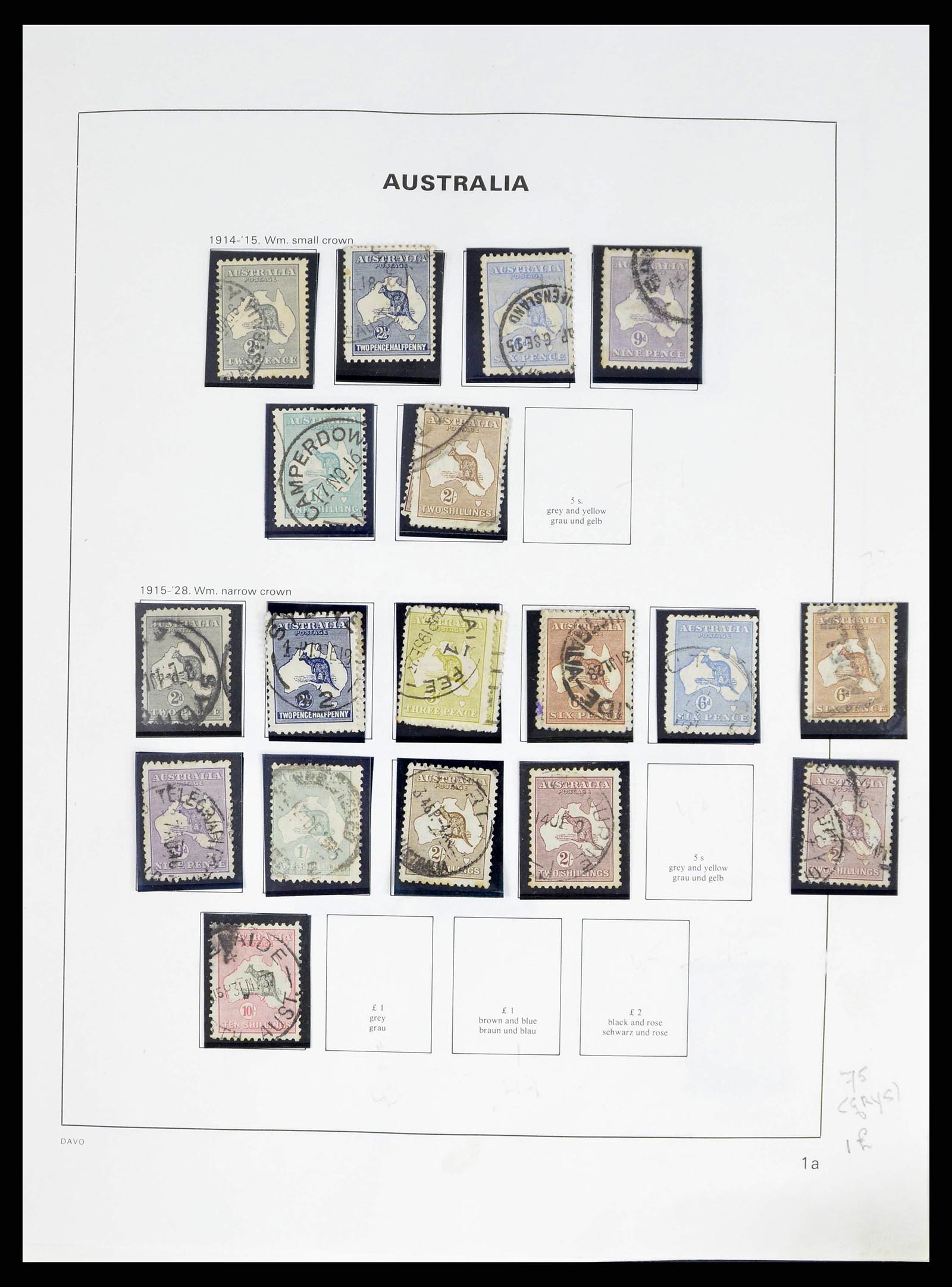 37850 0002 - Stamp collection 37850 Australia 1913-2021!