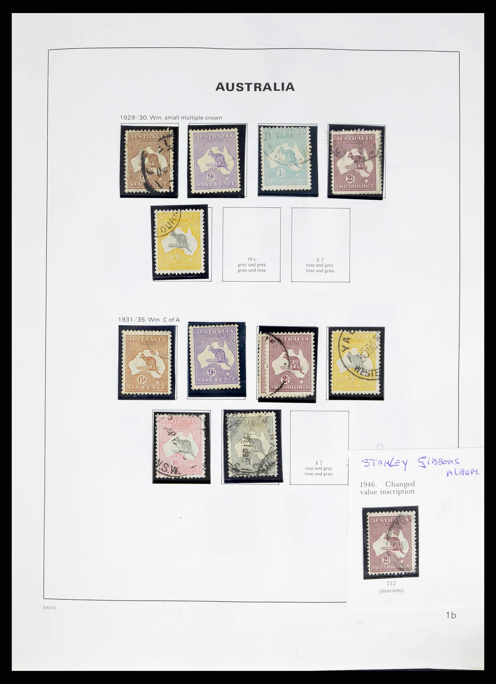 37850 0003 - Stamp collection 37850 Australia 1913-2021!