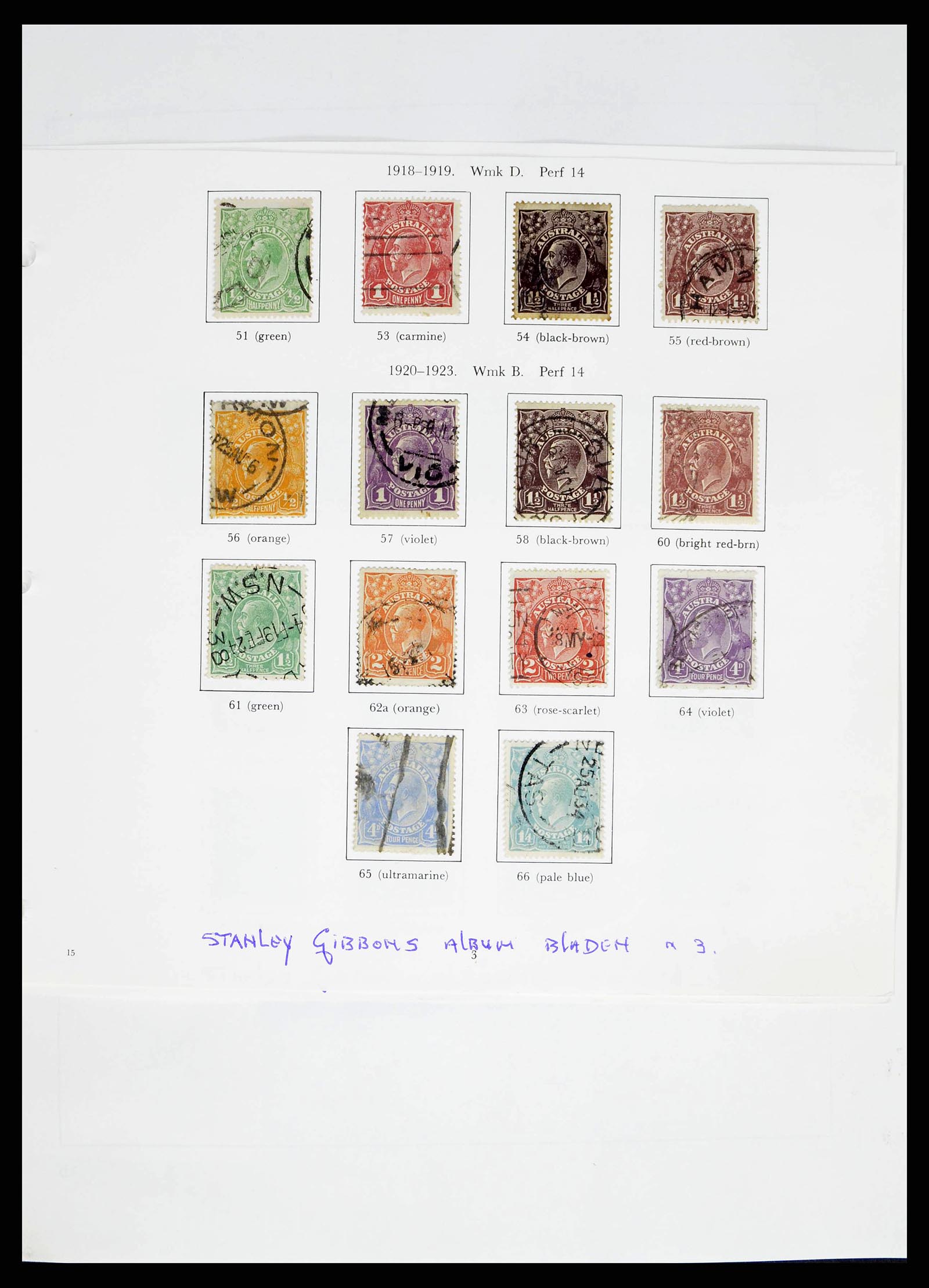 37850 0004 - Stamp collection 37850 Australia 1913-2021!