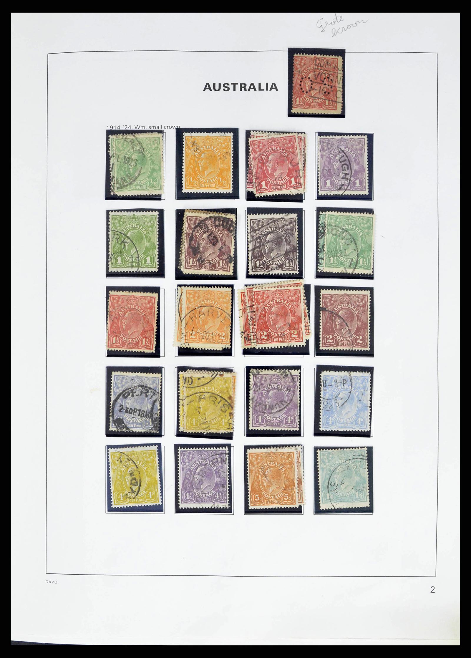 37850 0006 - Stamp collection 37850 Australia 1913-2021!