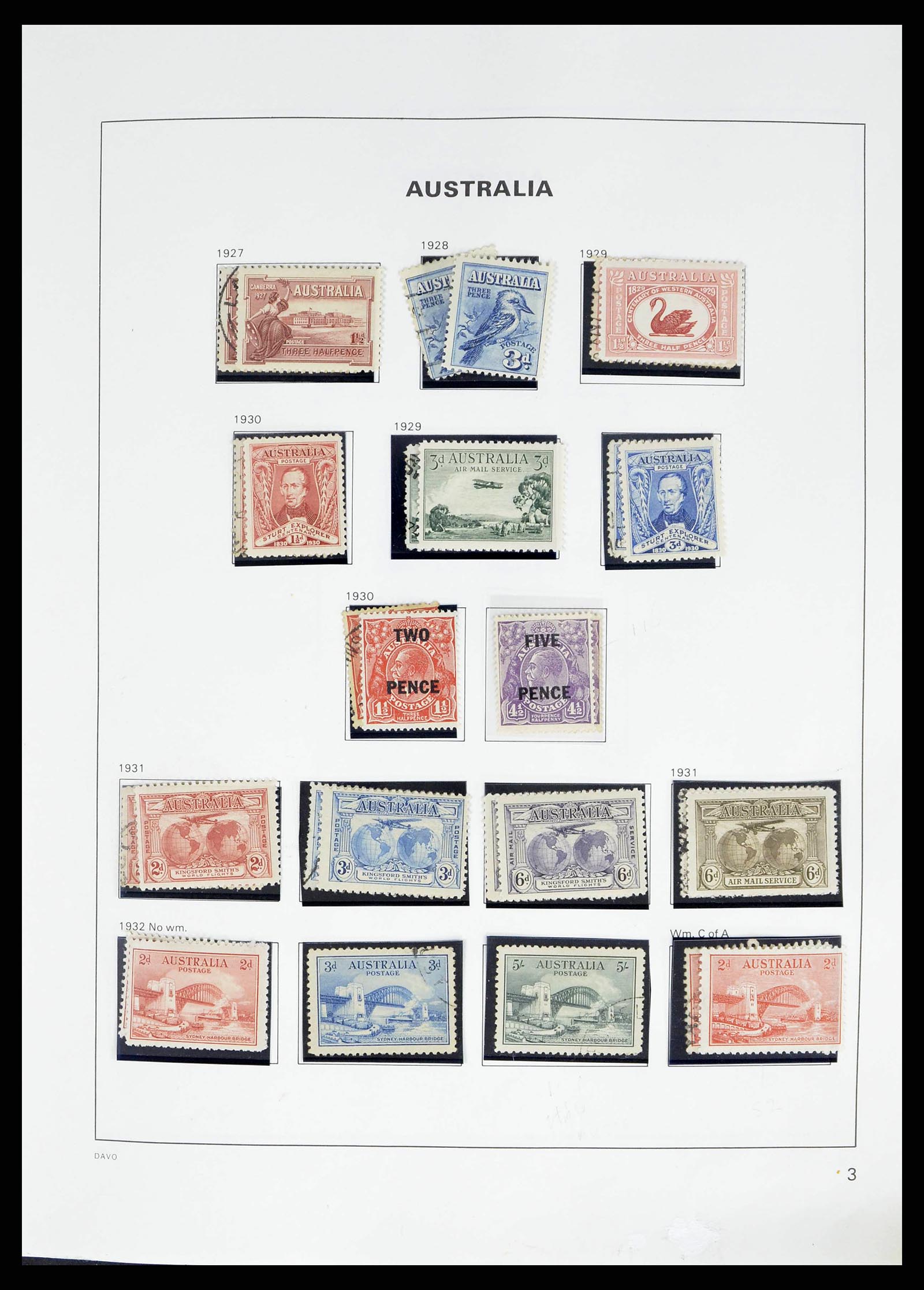 37850 0011 - Stamp collection 37850 Australia 1913-2021!