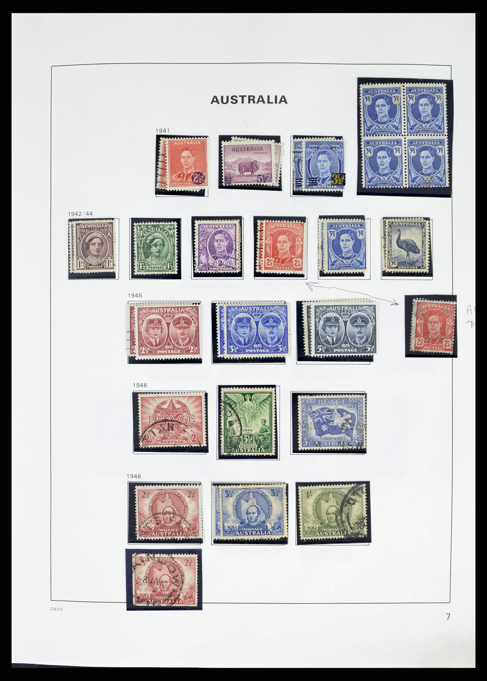 37850 0015 - Stamp collection 37850 Australia 1913-2021!
