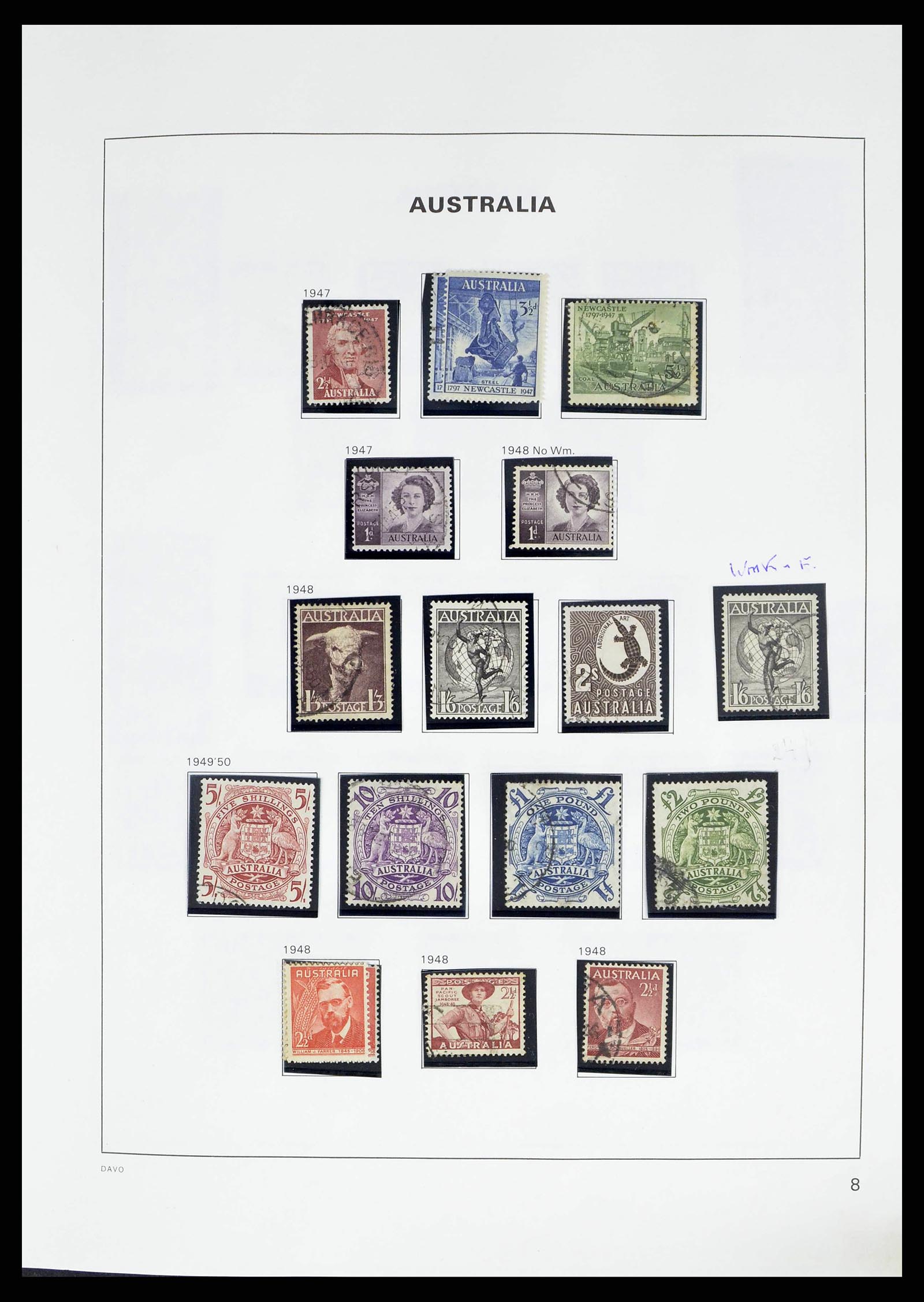 37850 0016 - Stamp collection 37850 Australia 1913-2021!