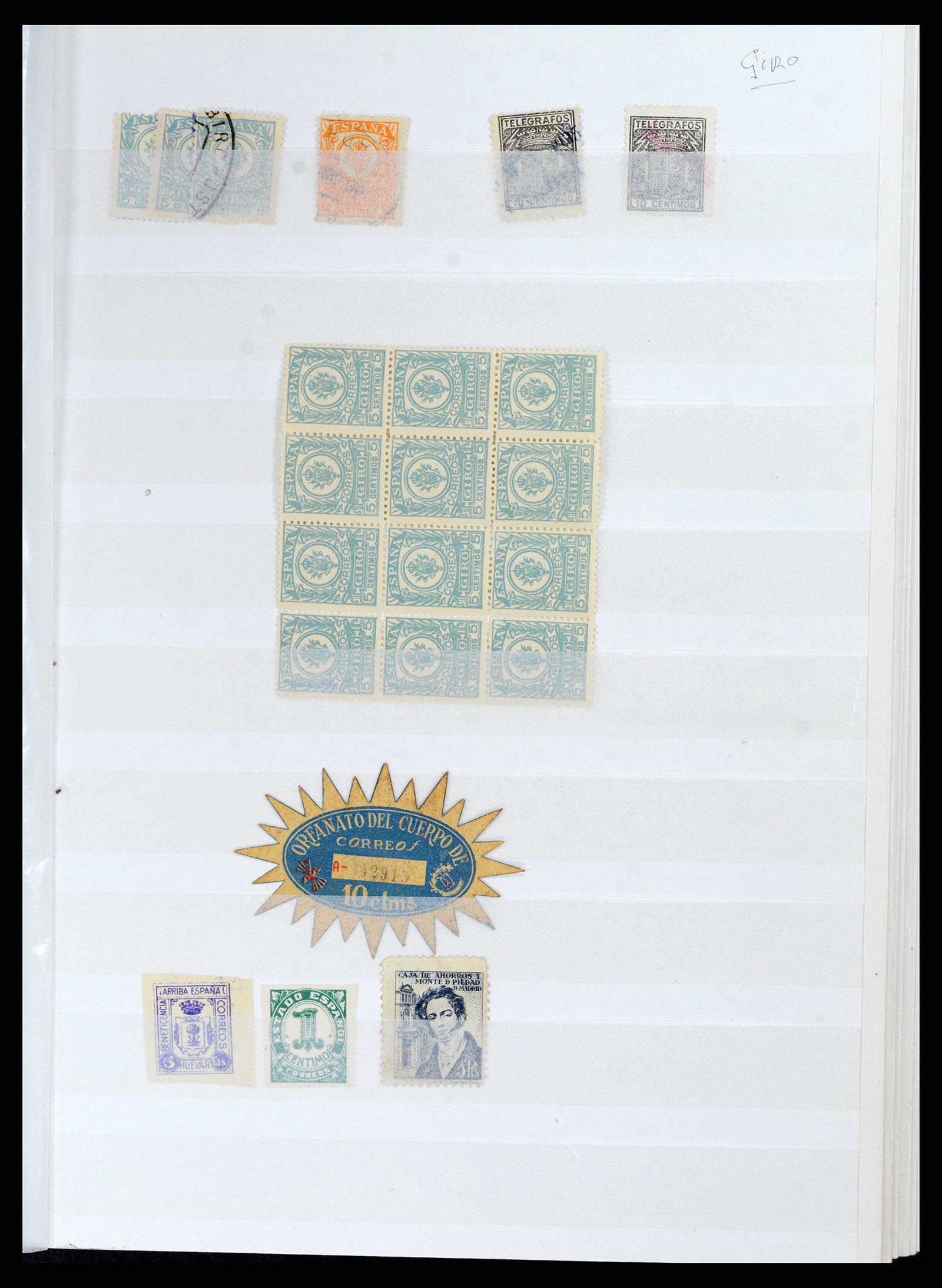 37857 017 - Postzegelverzameling 37857 Spaanse koloniën en burgeroorlog 1890-1960