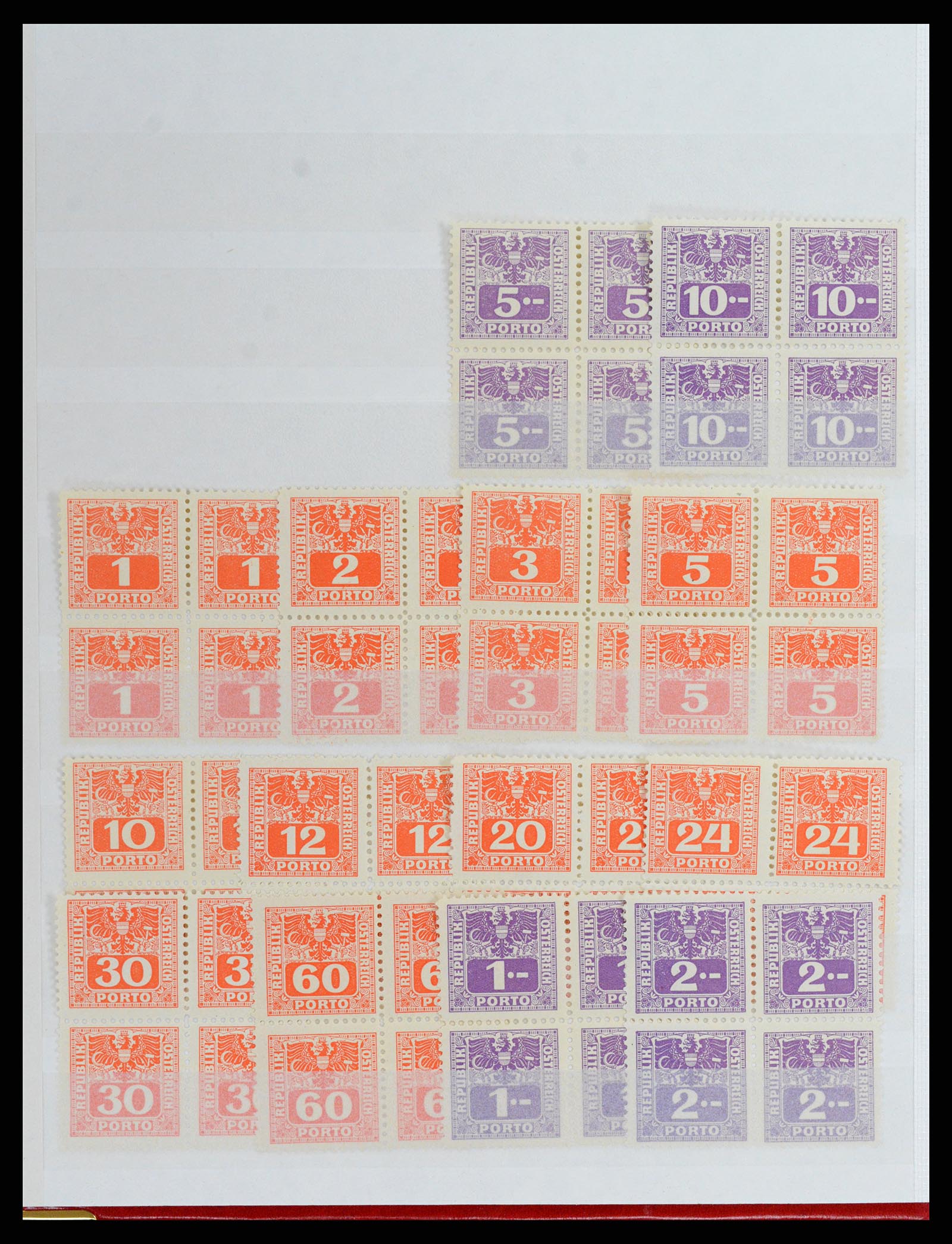 37858 002 - Stamp Collection 37858 Austria and territories 1891-1960.