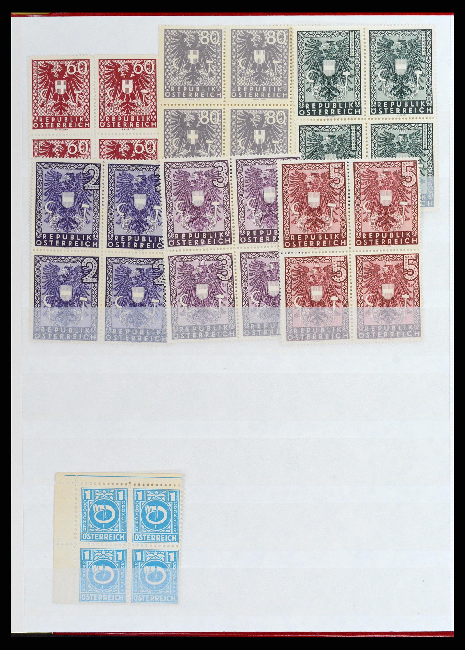 37858 004 - Stamp Collection 37858 Austria and territories 1891-1960.
