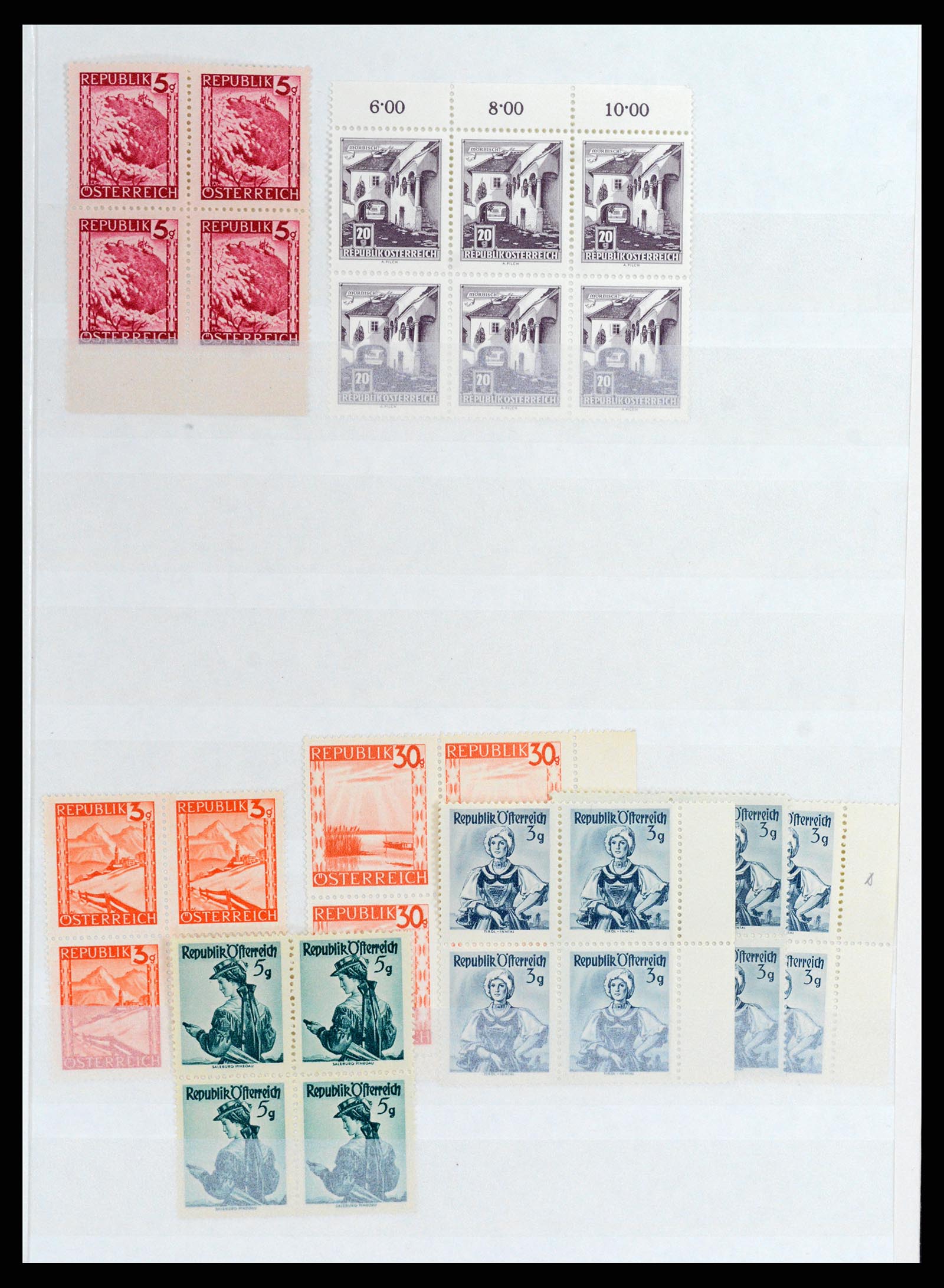 37858 005 - Stamp Collection 37858 Austria and territories 1891-1960.