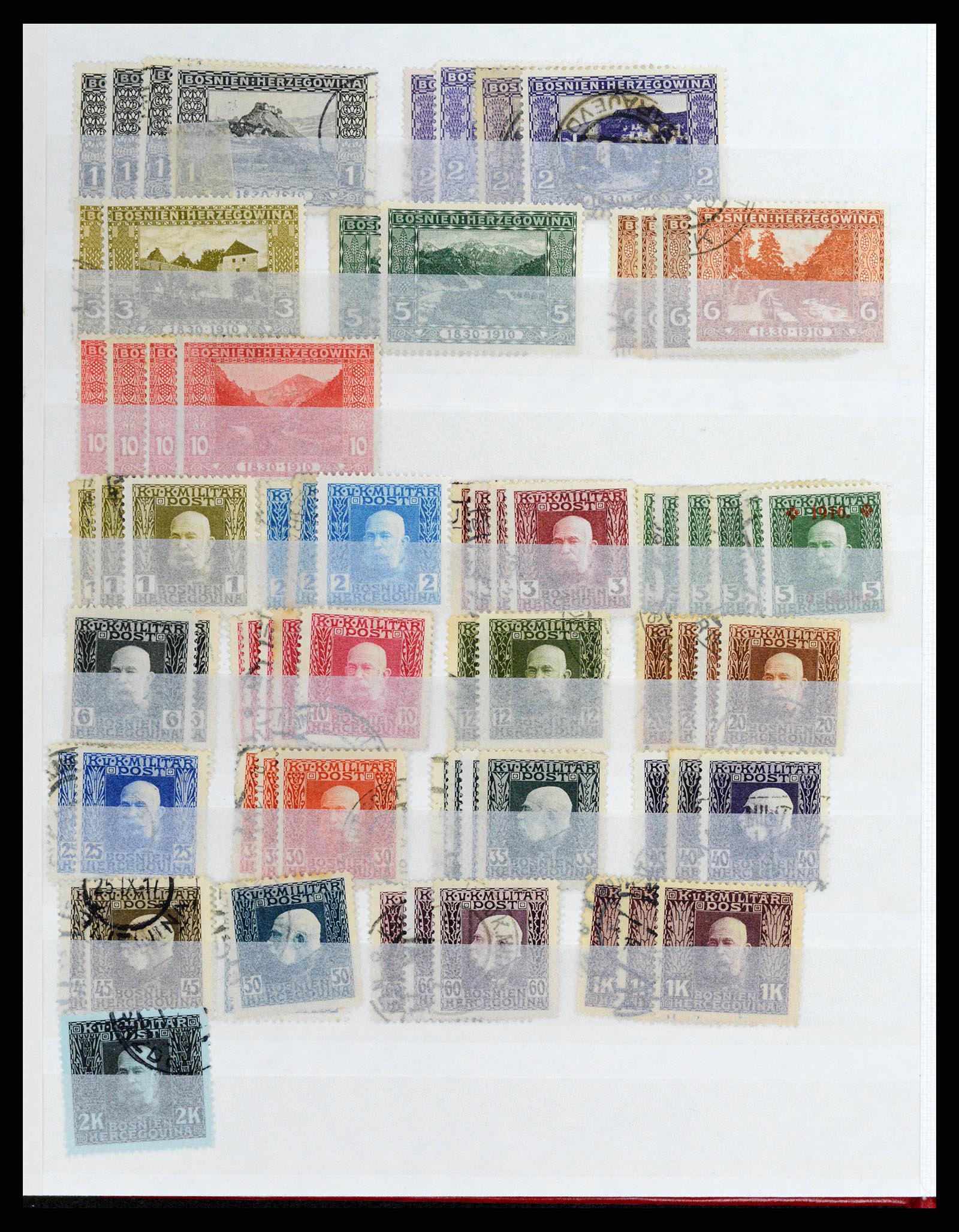 37858 010 - Stamp Collection 37858 Austria and territories 1891-1960.