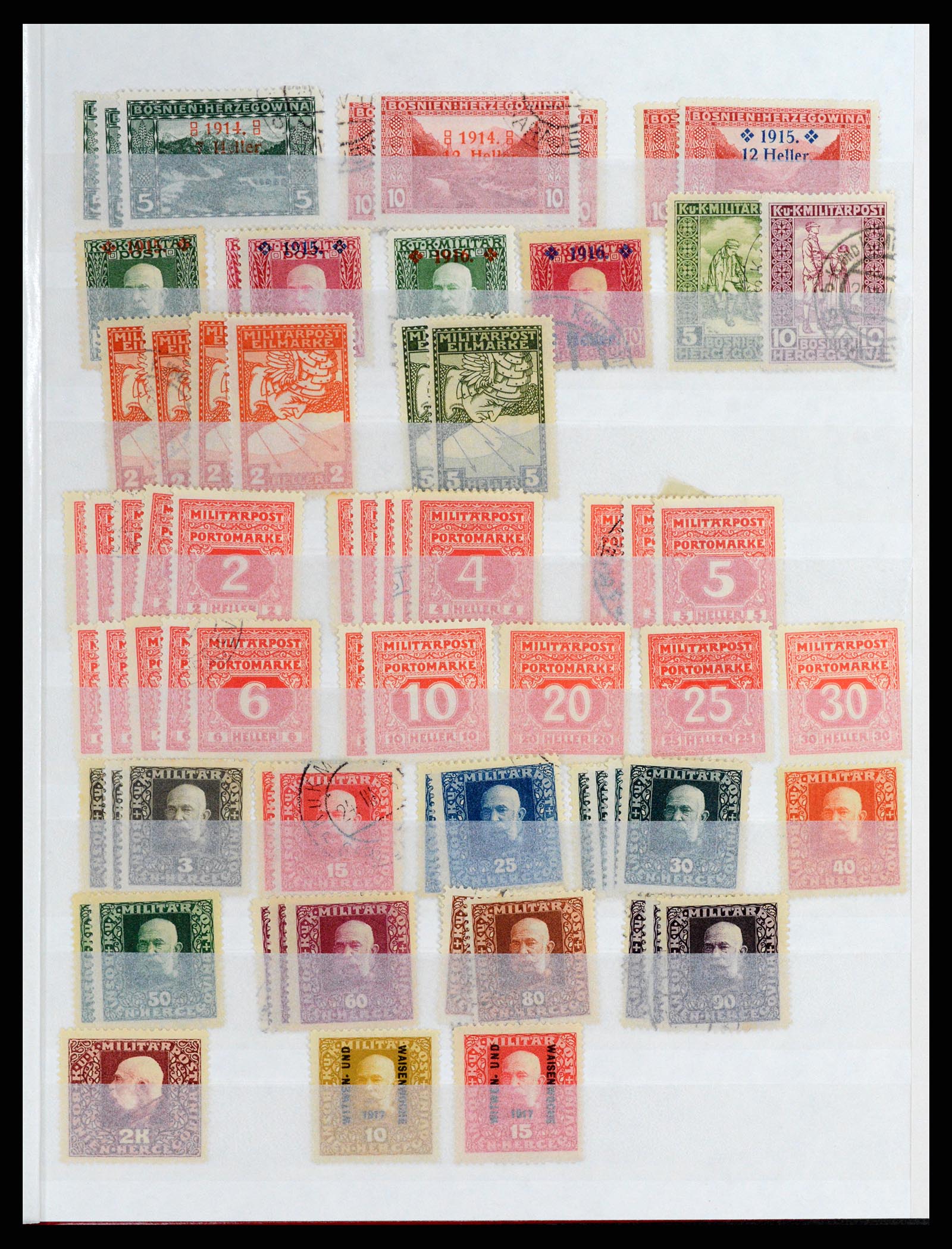 37858 011 - Stamp Collection 37858 Austria and territories 1891-1960.