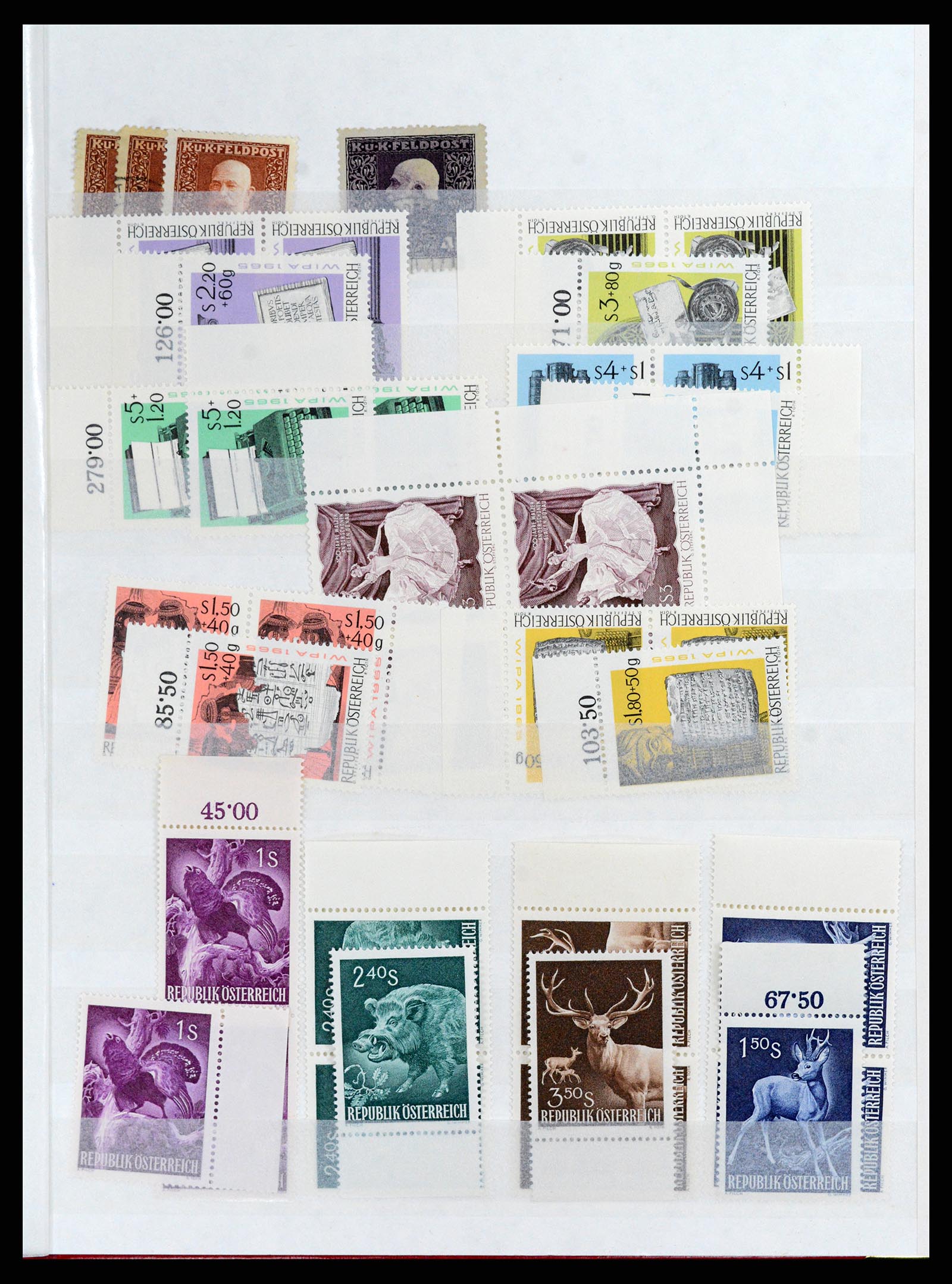 37858 013 - Stamp Collection 37858 Austria and territories 1891-1960.