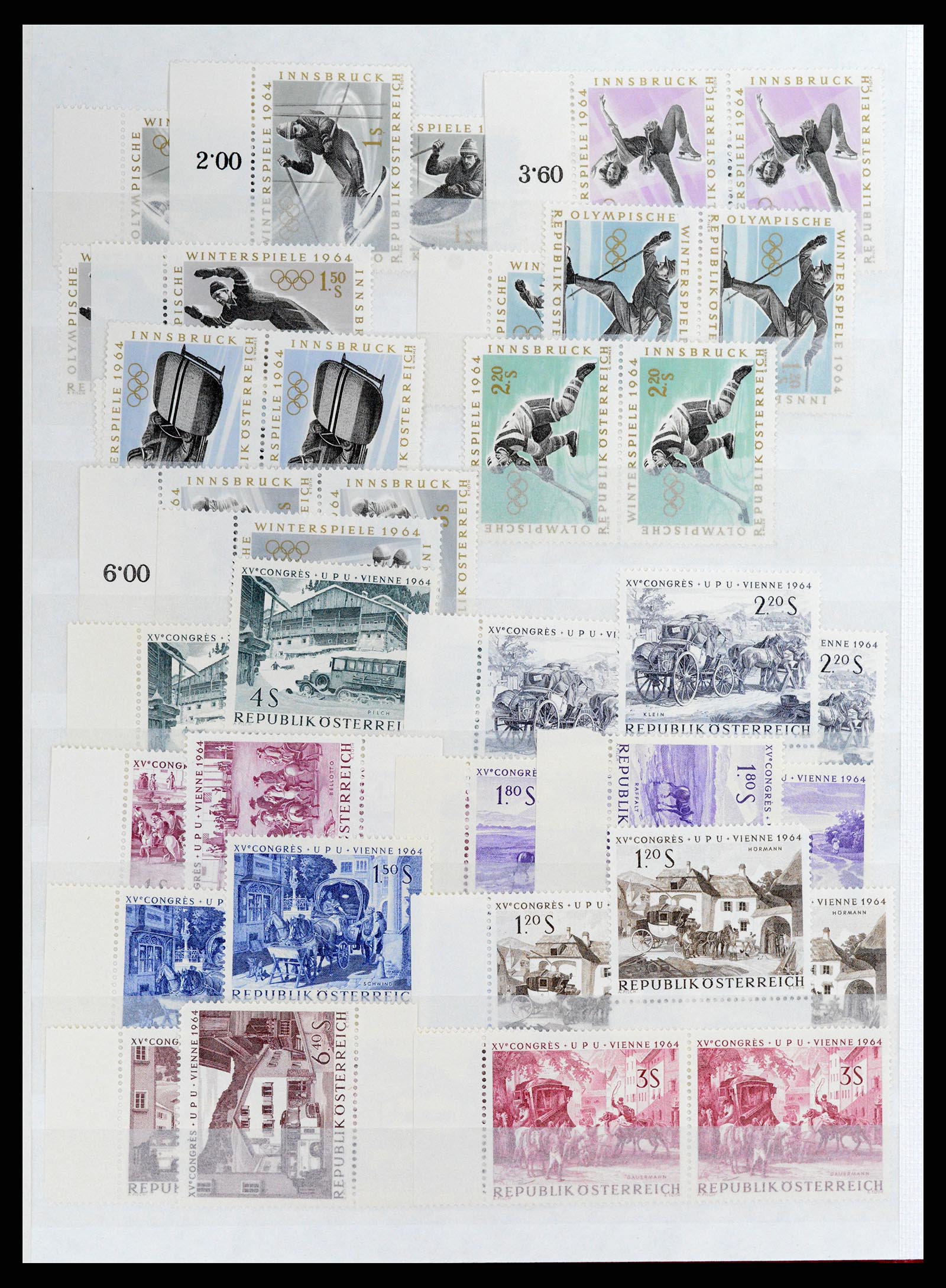 37858 014 - Stamp Collection 37858 Austria and territories 1891-1960.