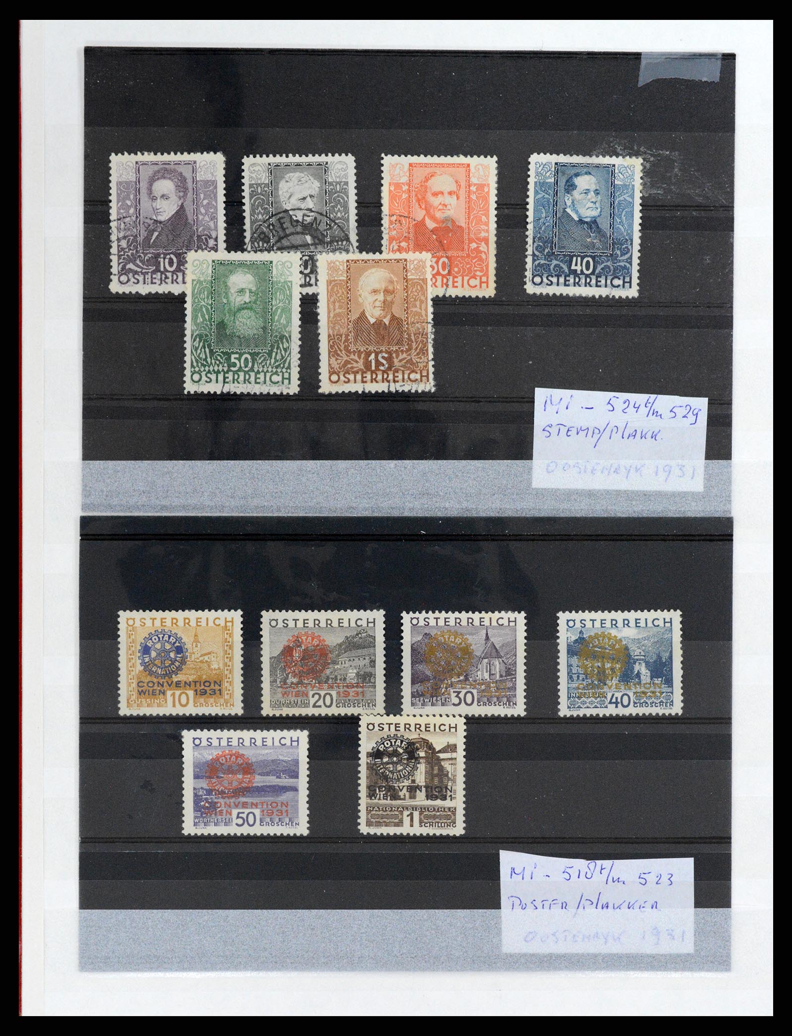 37858 018 - Stamp Collection 37858 Austria and territories 1891-1960.