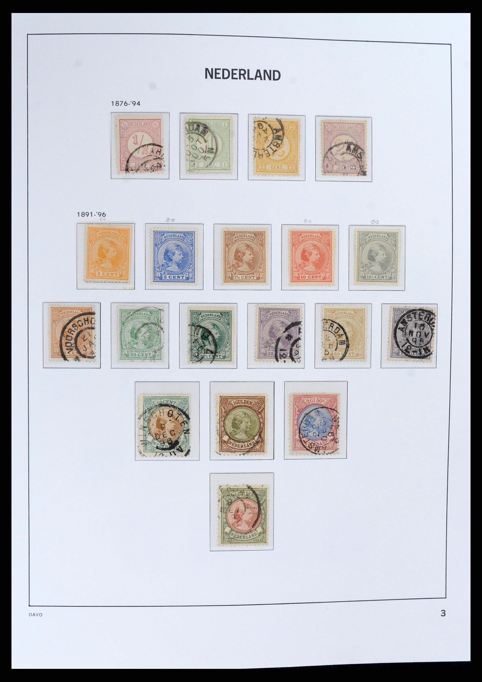 37860 003 - Stamp Collection 37860 Netherlands 1852-1980.