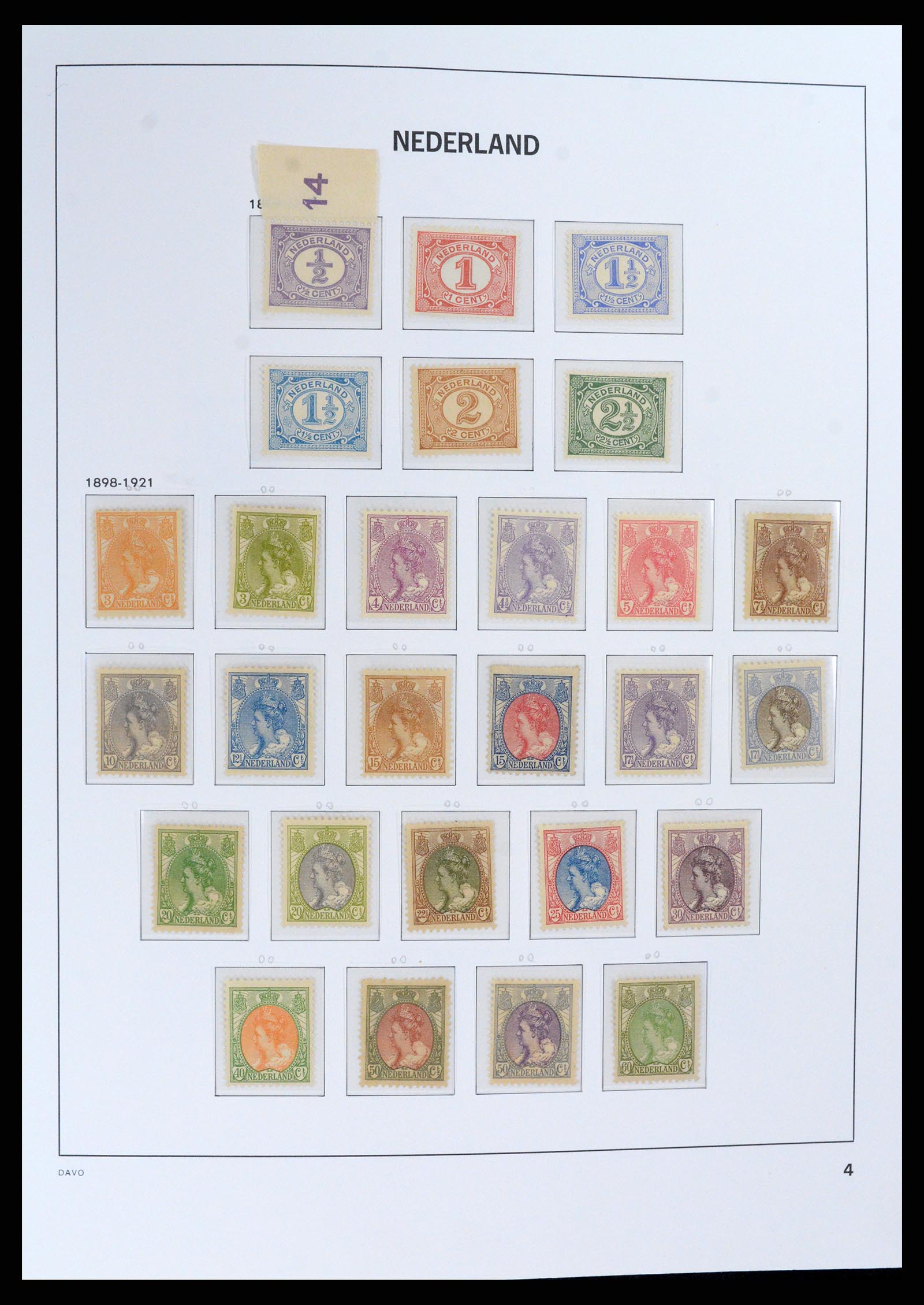 37860 004 - Stamp Collection 37860 Netherlands 1852-1980.