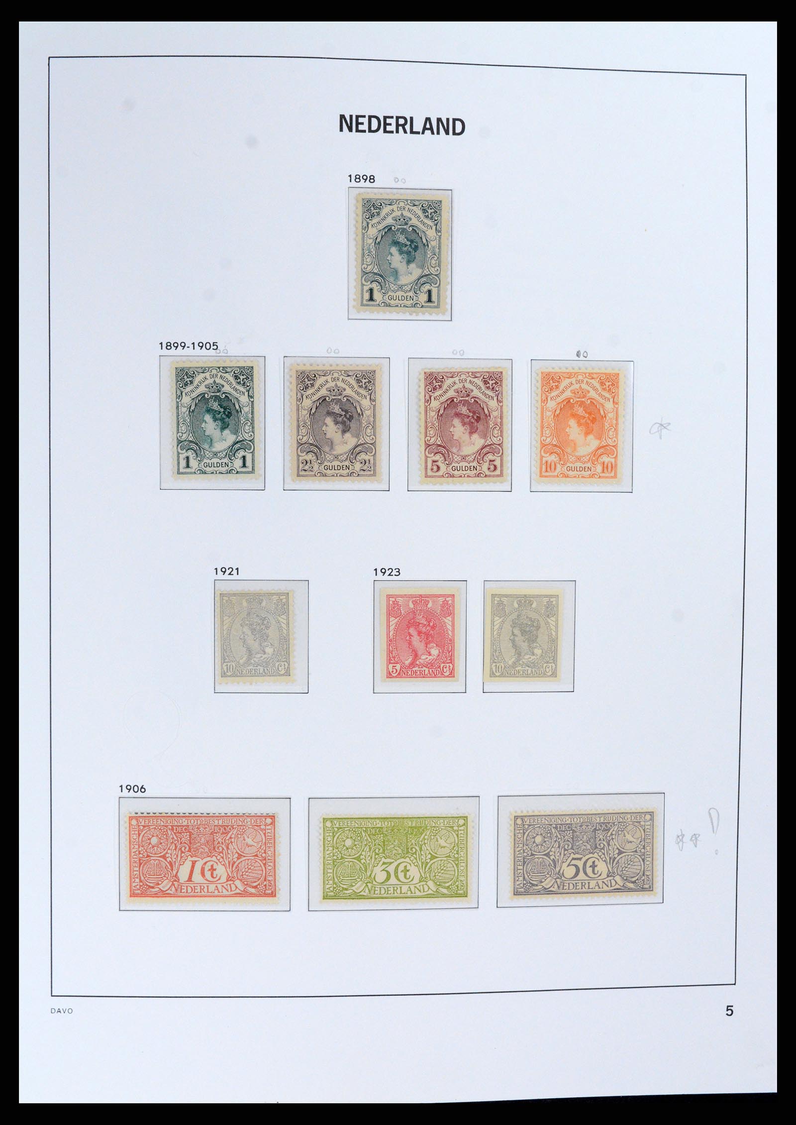 37860 005 - Stamp Collection 37860 Netherlands 1852-1980.