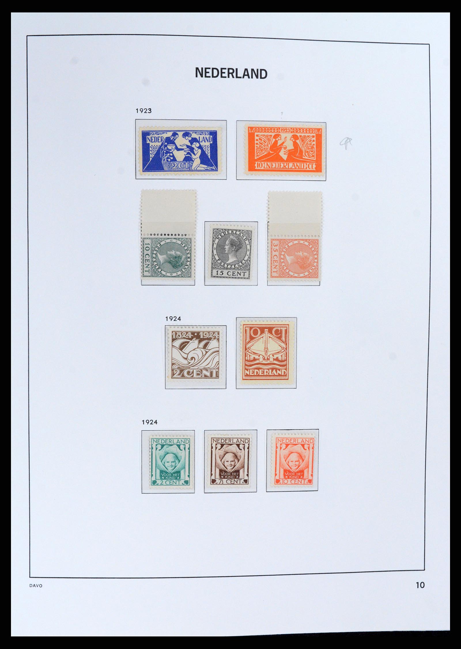37860 011 - Stamp Collection 37860 Netherlands 1852-1980.