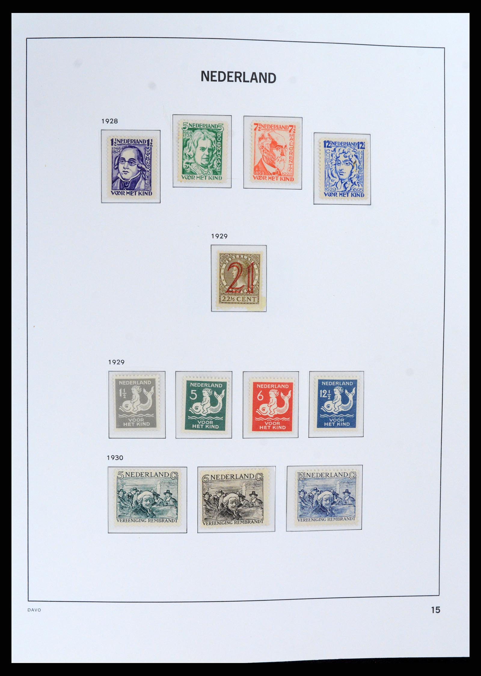 37860 016 - Stamp Collection 37860 Netherlands 1852-1980.