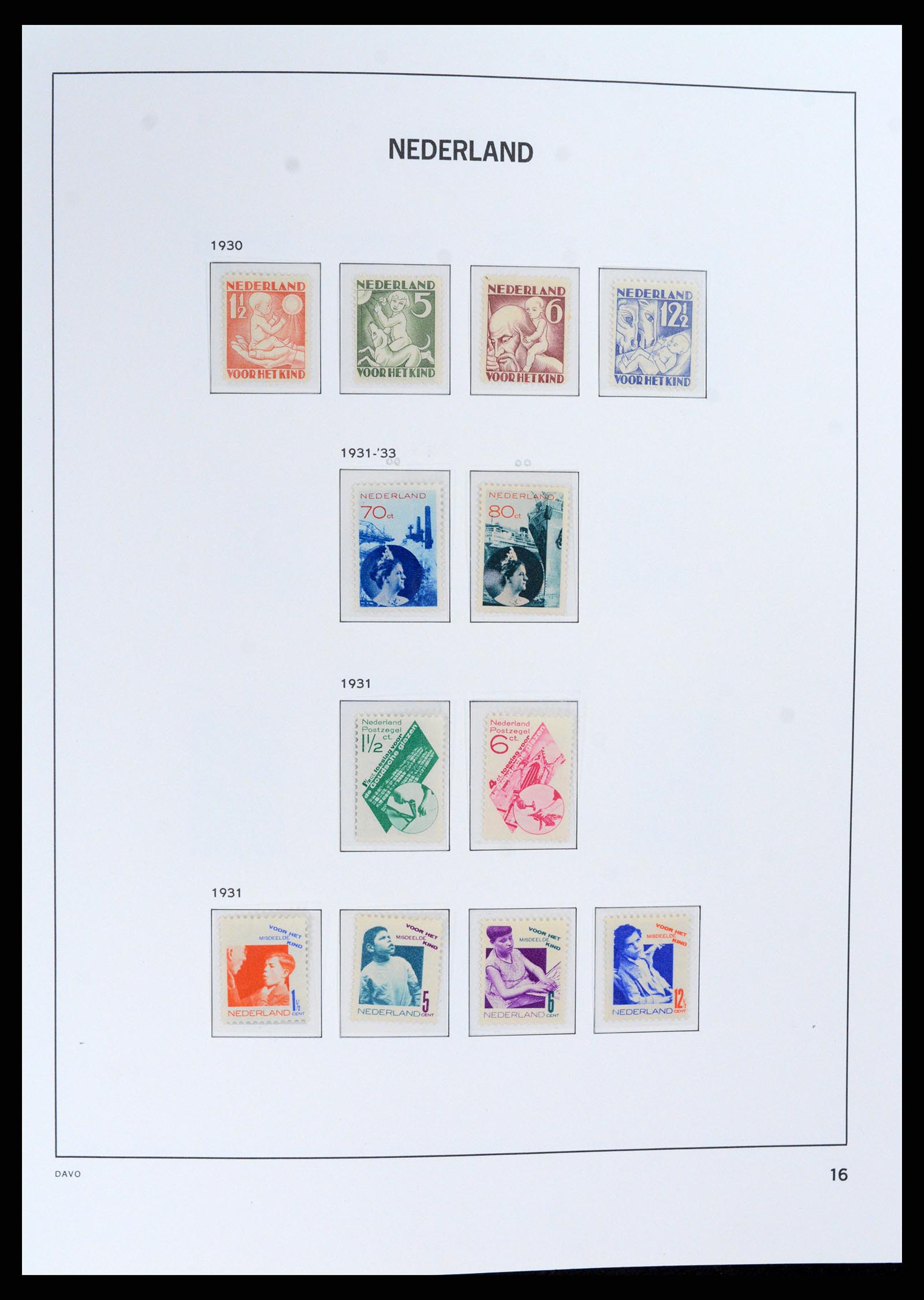 37860 017 - Stamp Collection 37860 Netherlands 1852-1980.