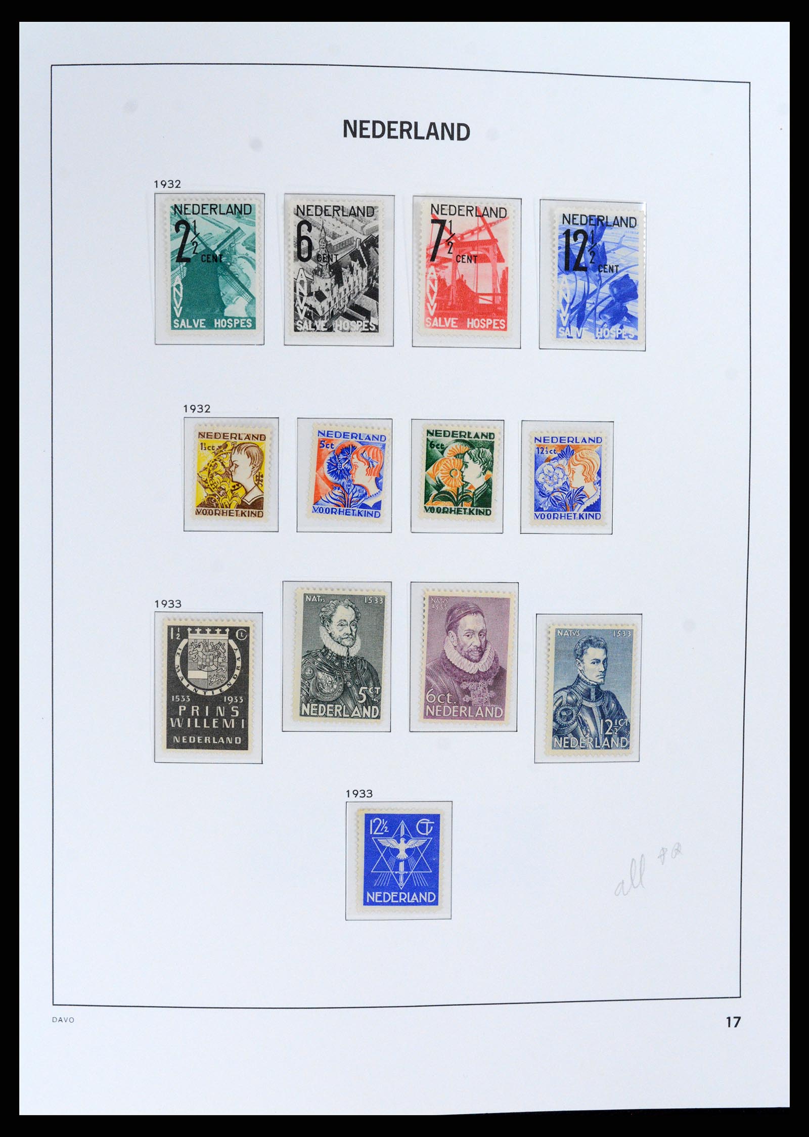 37860 018 - Stamp Collection 37860 Netherlands 1852-1980.