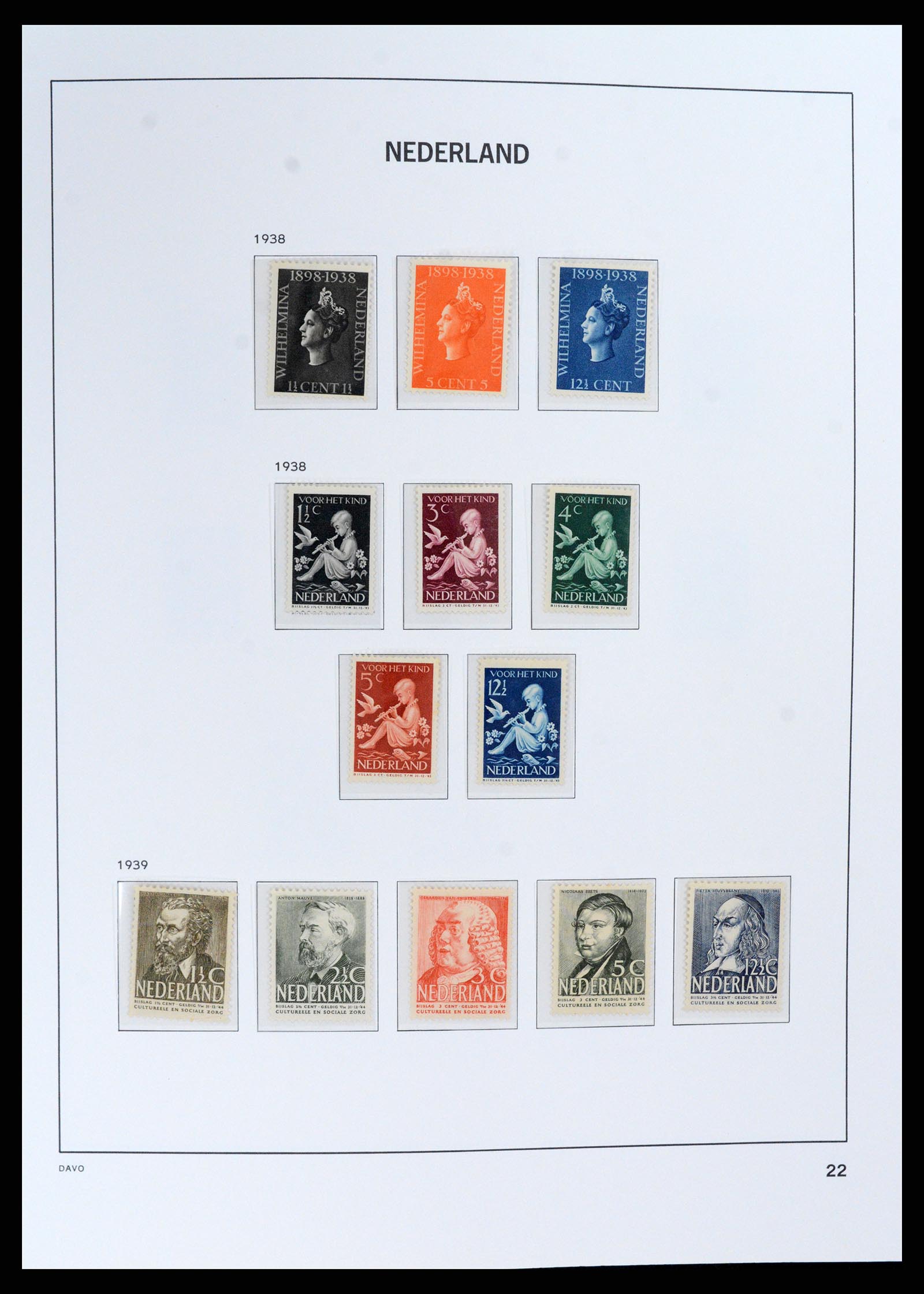 37860 023 - Stamp Collection 37860 Netherlands 1852-1980.