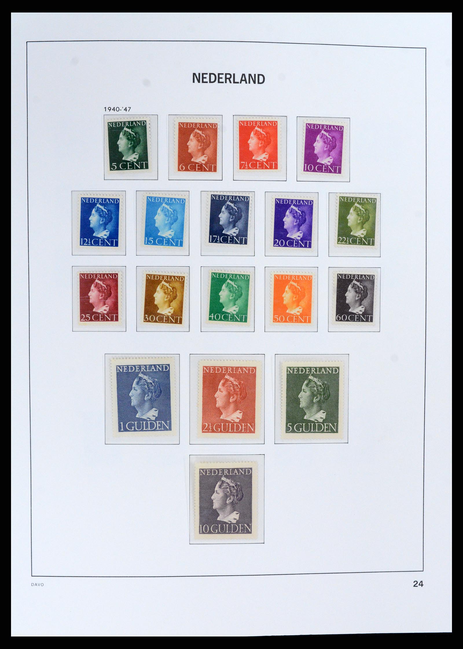 37860 025 - Stamp Collection 37860 Netherlands 1852-1980.
