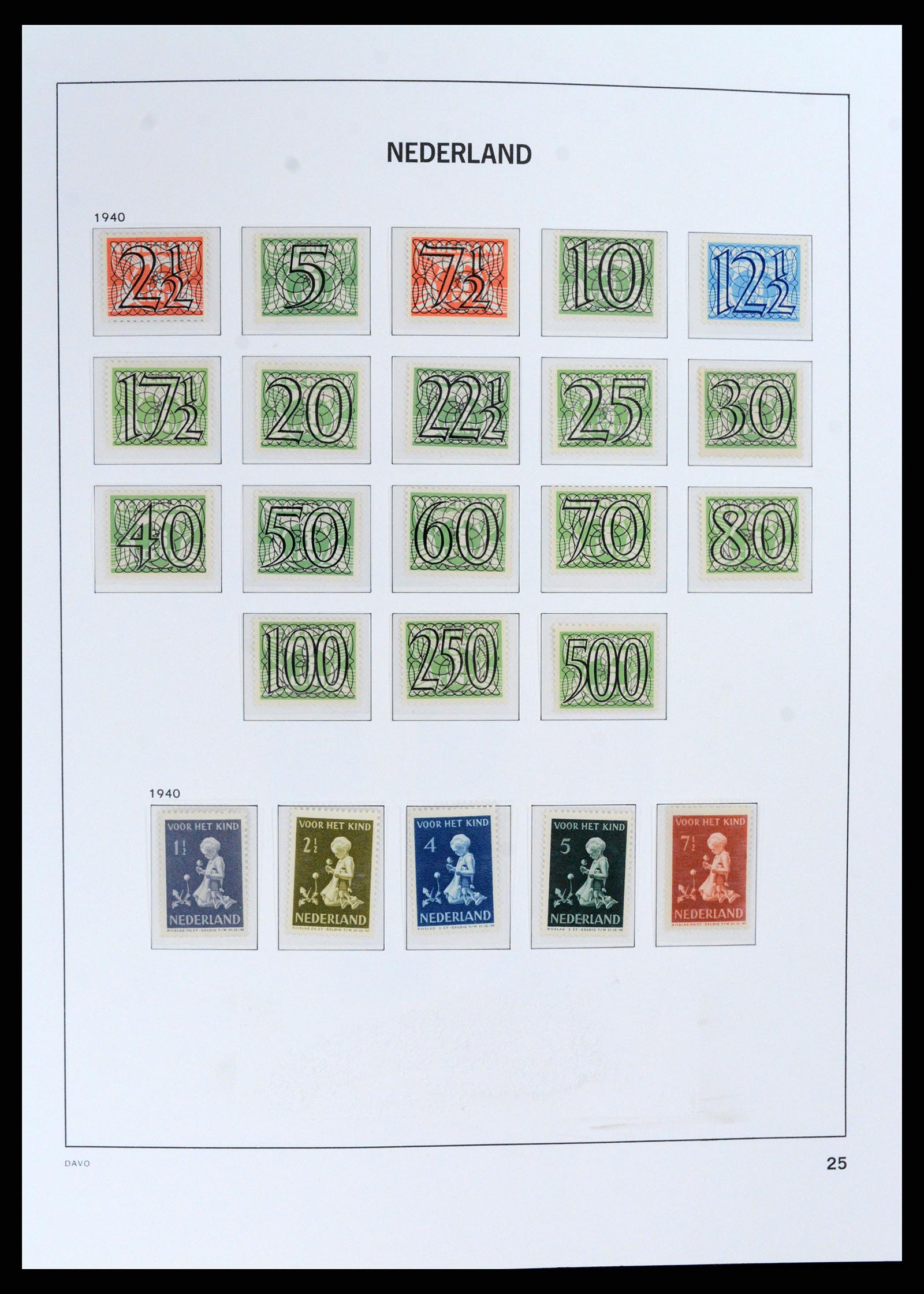 37860 026 - Stamp Collection 37860 Netherlands 1852-1980.