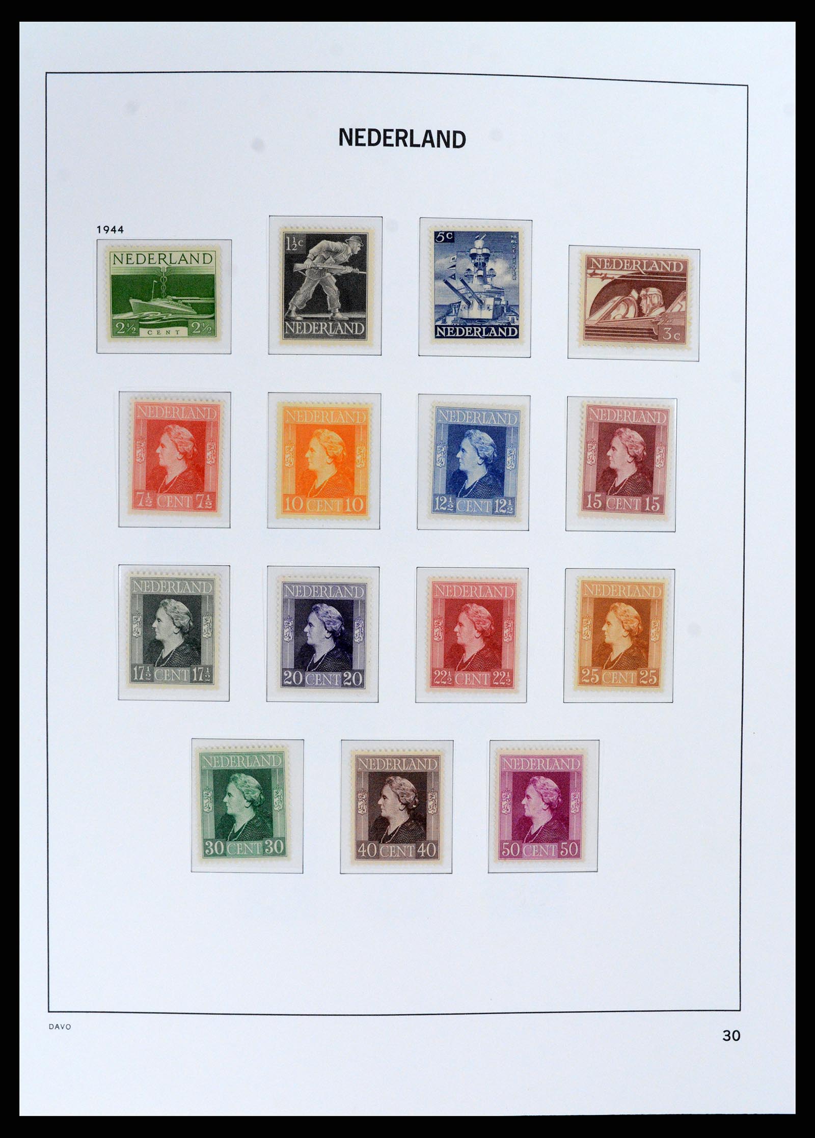 37860 030 - Stamp Collection 37860 Netherlands 1852-1980.