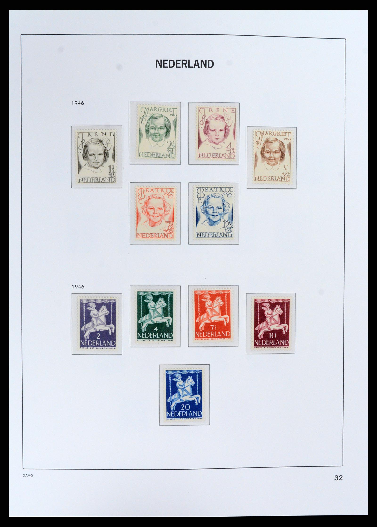 37860 032 - Stamp Collection 37860 Netherlands 1852-1980.