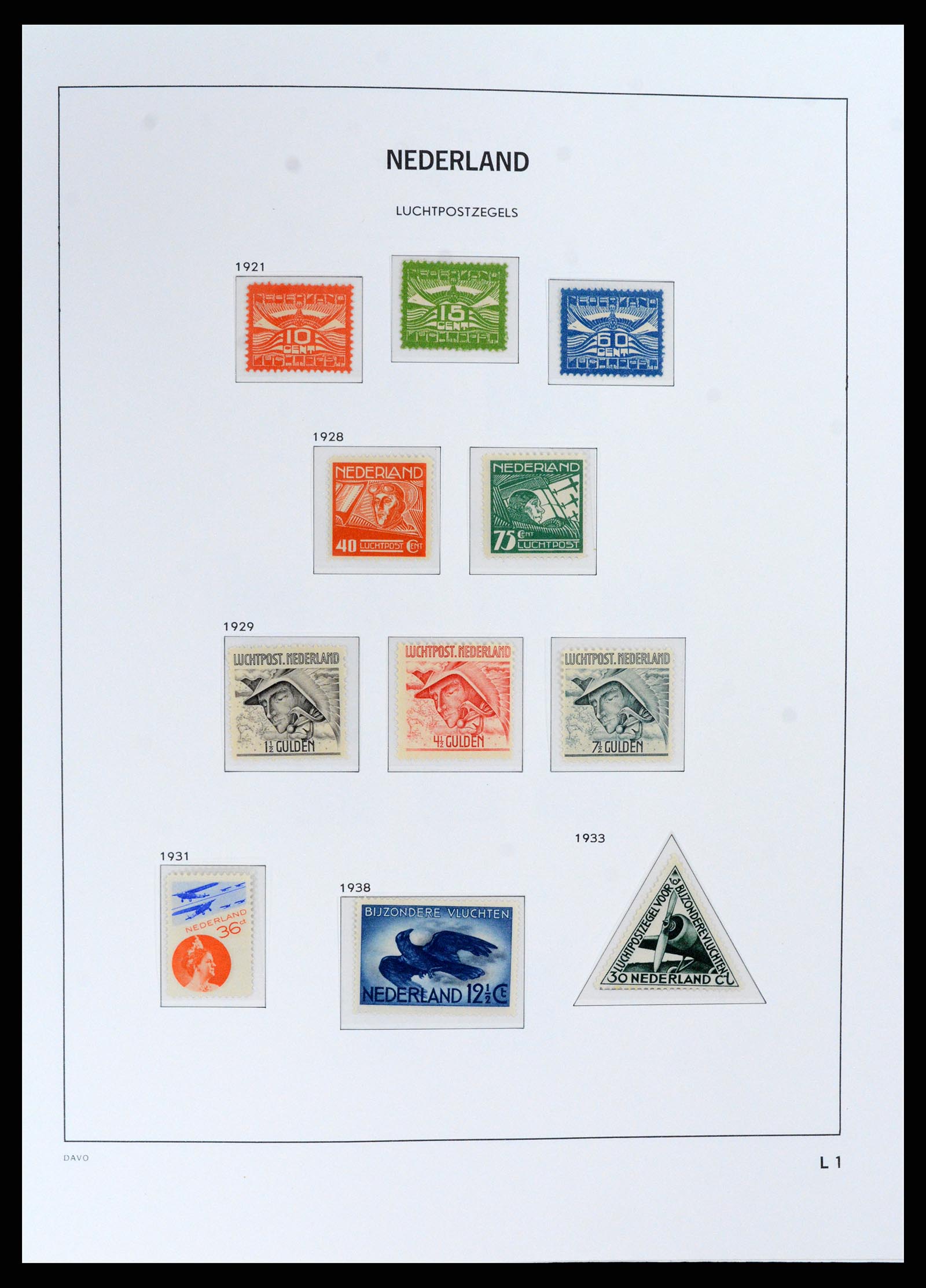37860 039 - Stamp Collection 37860 Netherlands 1852-1980.