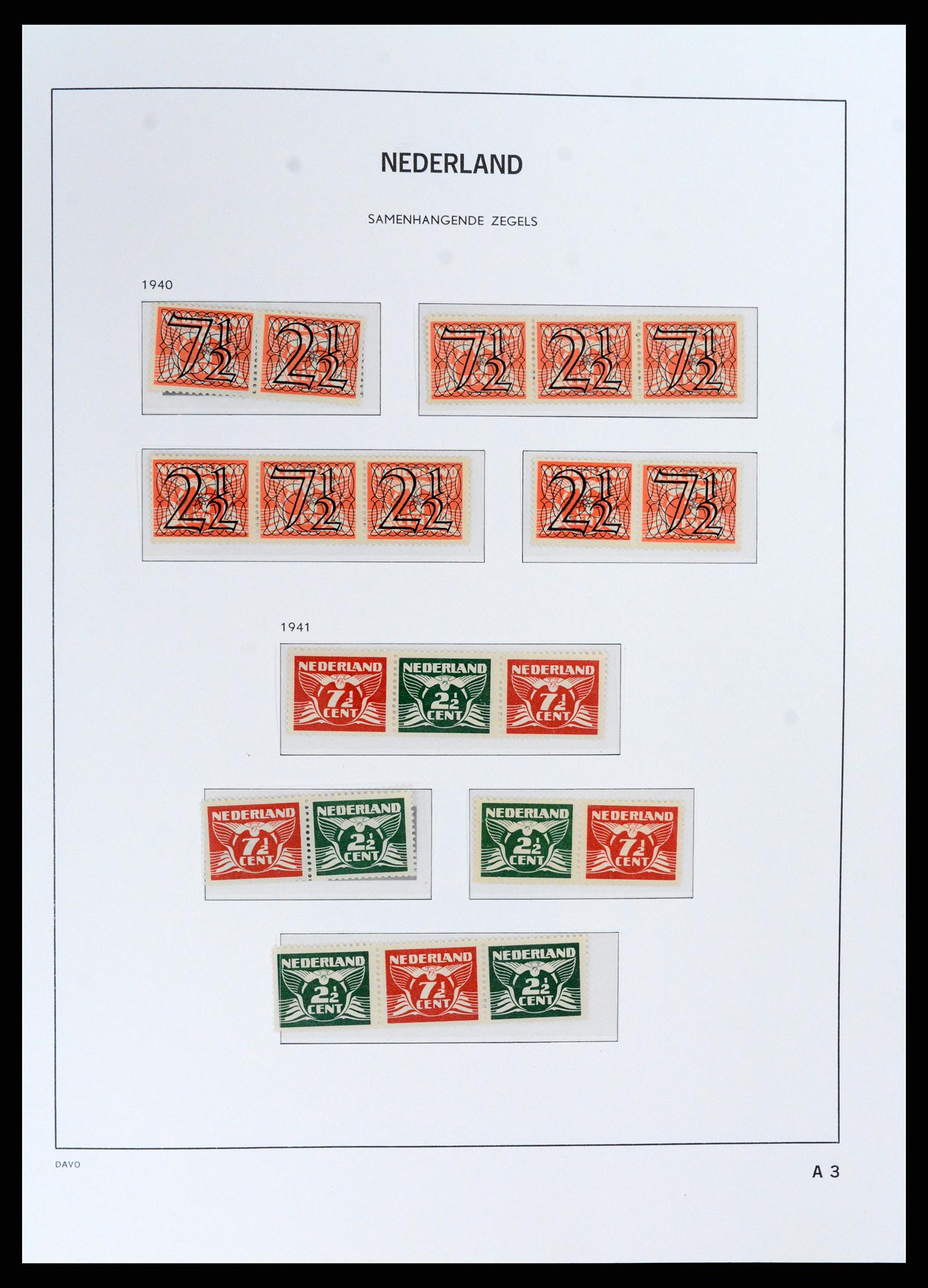 37860 042 - Stamp Collection 37860 Netherlands 1852-1980.