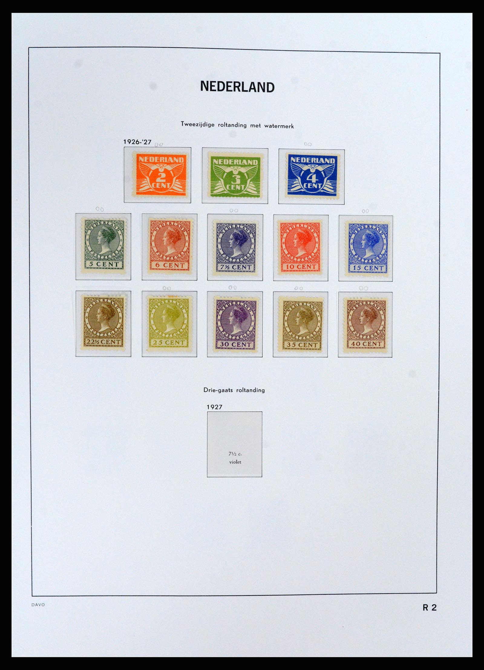 37860 045 - Stamp Collection 37860 Netherlands 1852-1980.