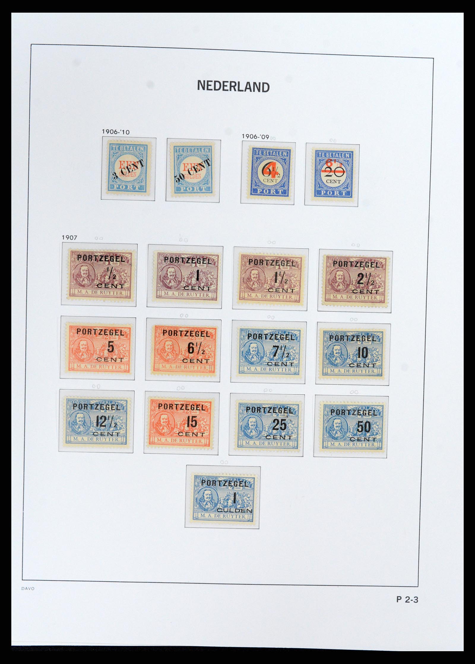 37860 051 - Stamp Collection 37860 Netherlands 1852-1980.